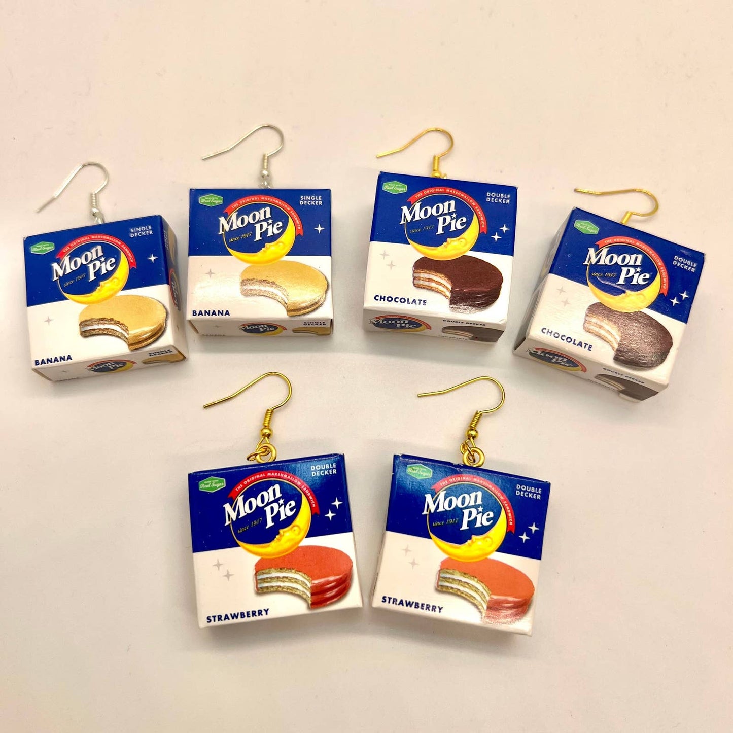 Moon Pie Earrings