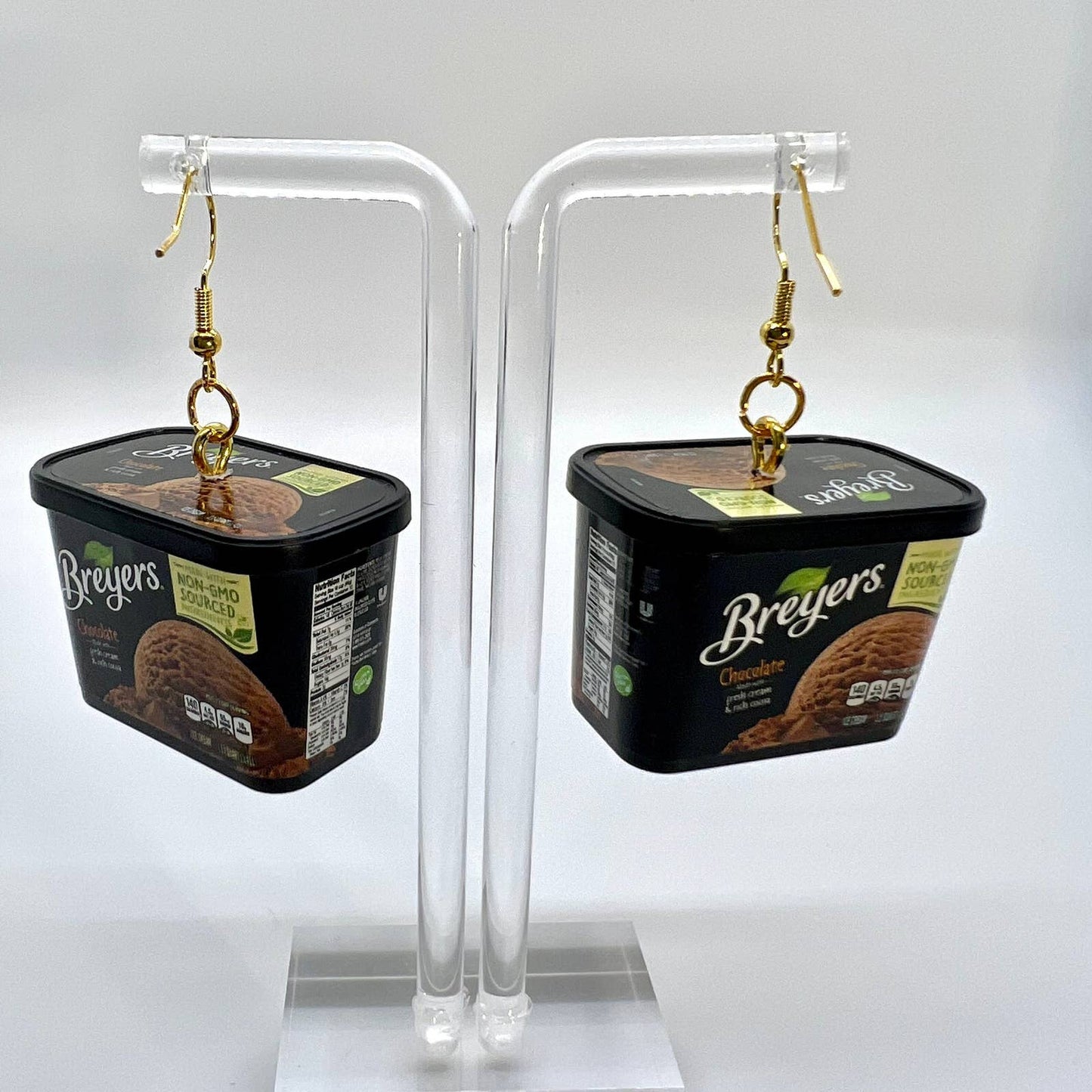 Breyers Ice Cream Earrings