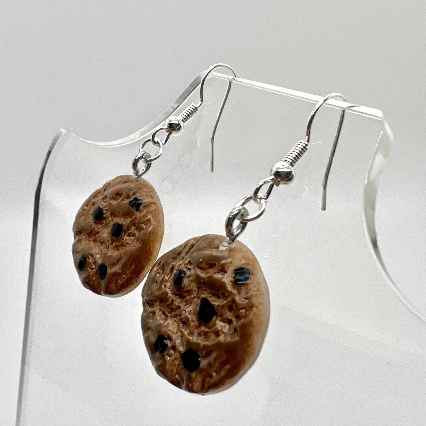 Chocolate Chip Cookie Earrings
