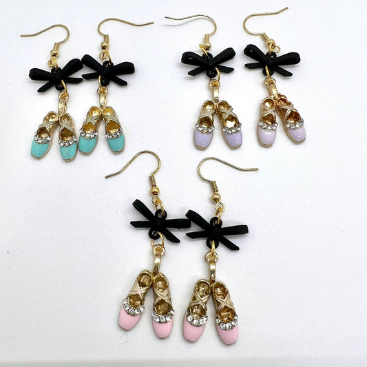 Ballet Shoe Earrings
