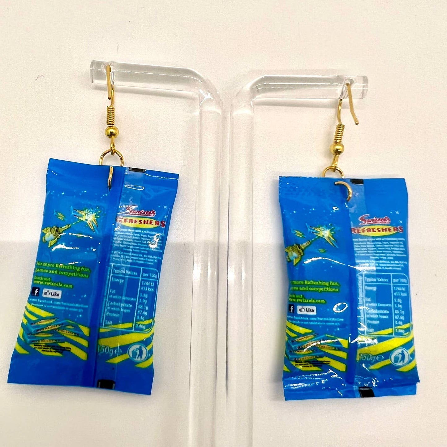 Swizzles Refreshers Lemon Candy Earrings
