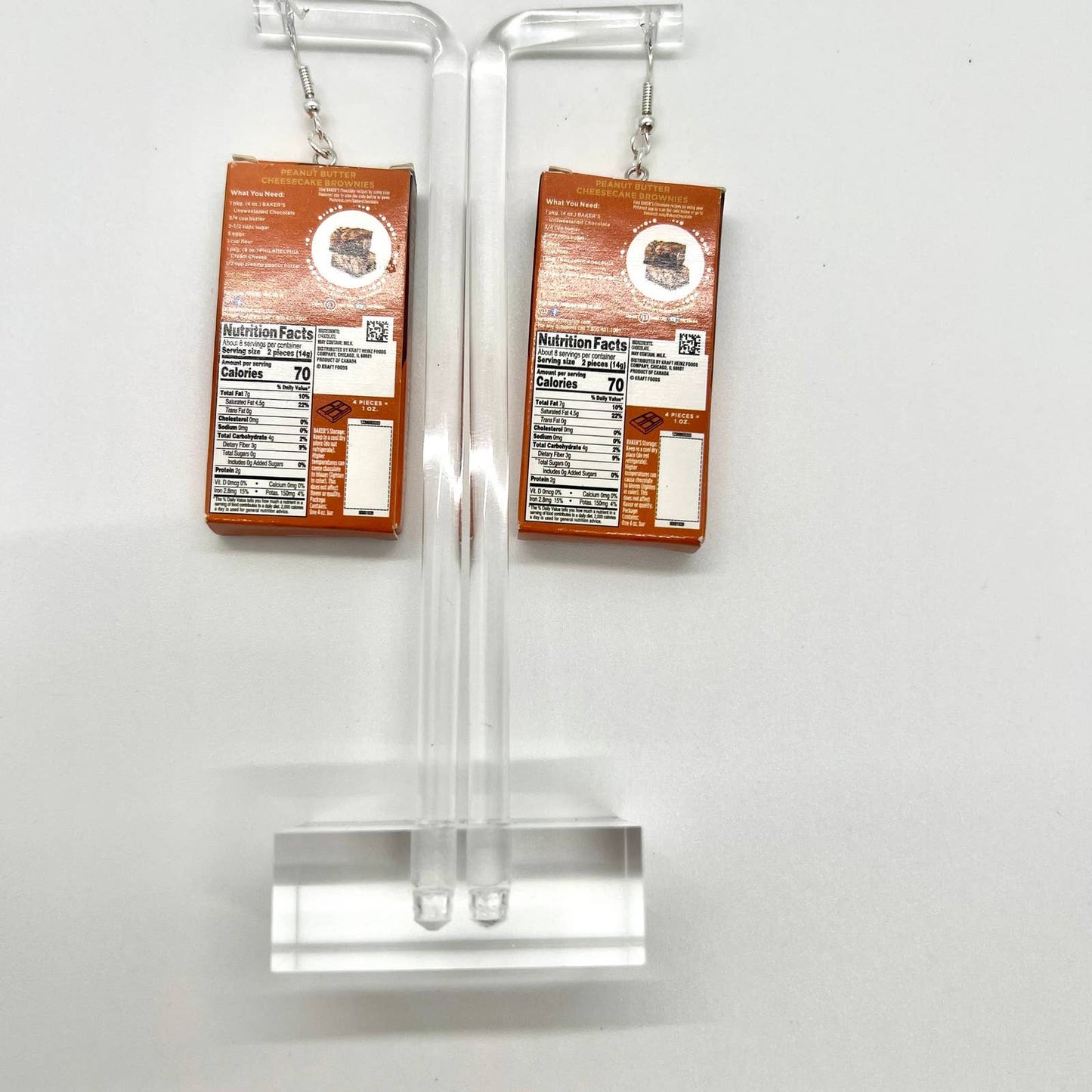 Bakers Chocolate Earrings