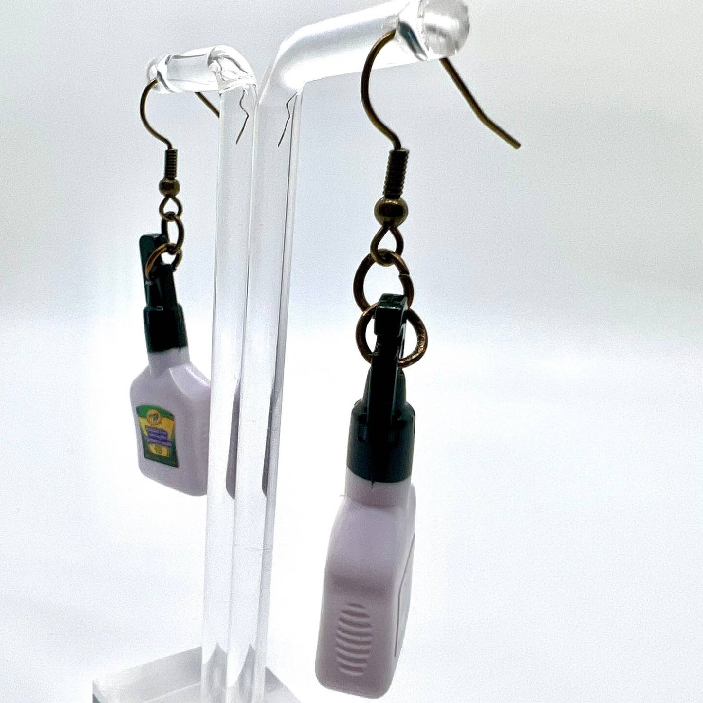 Crayola Glue Bottle Earrings