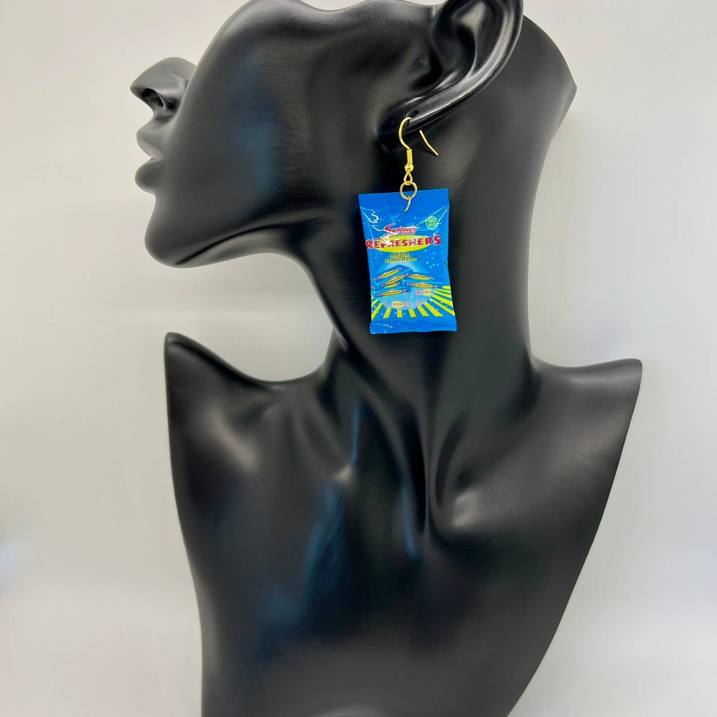 Swizzles Refreshers Lemon Candy Earrings