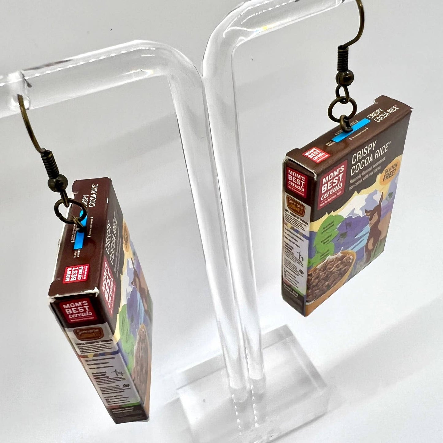 Cereal Box Earrings