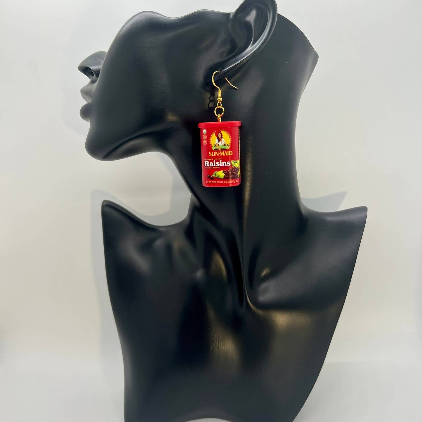 Sun Maid Raisin Earrings
