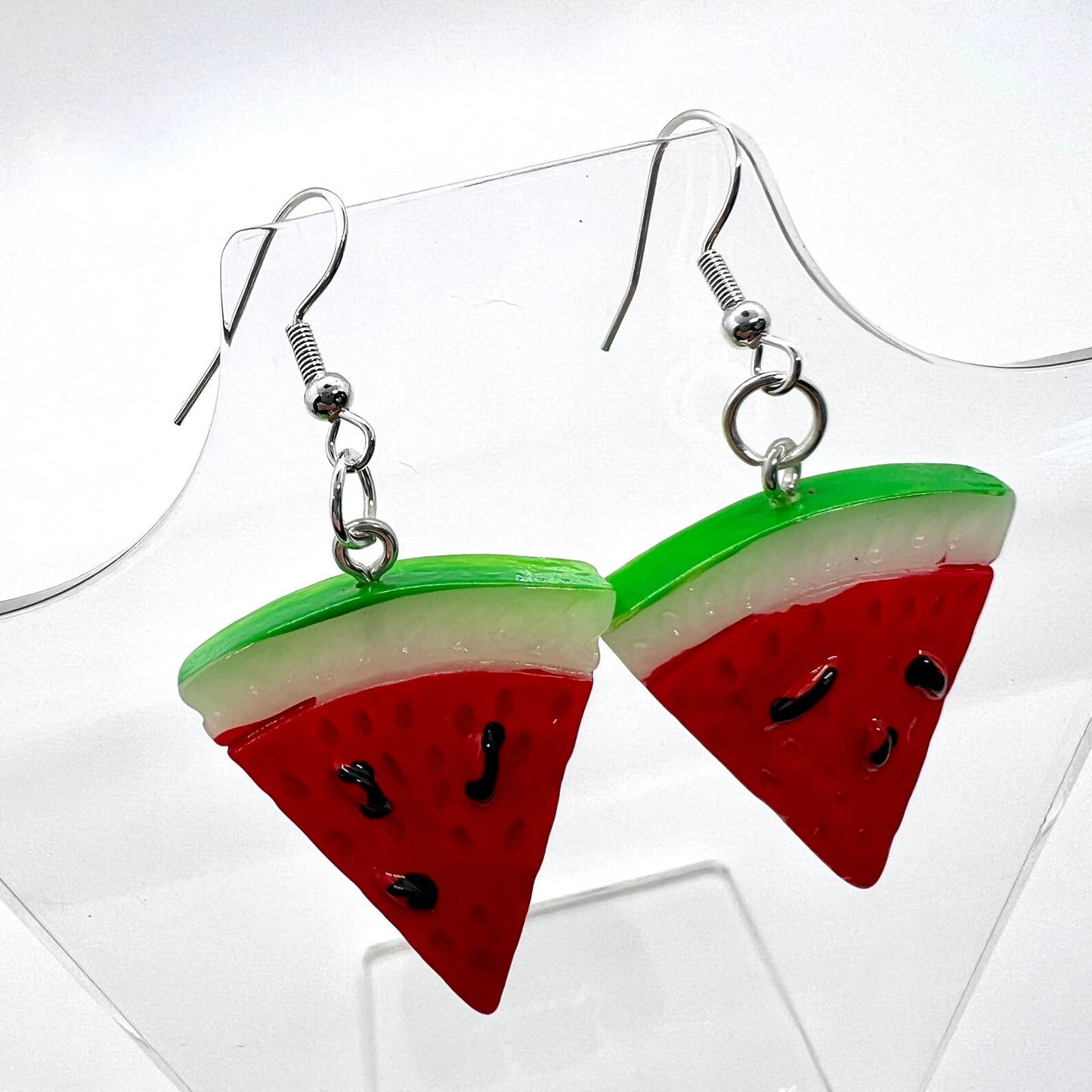 Watermelon Slice Earrings