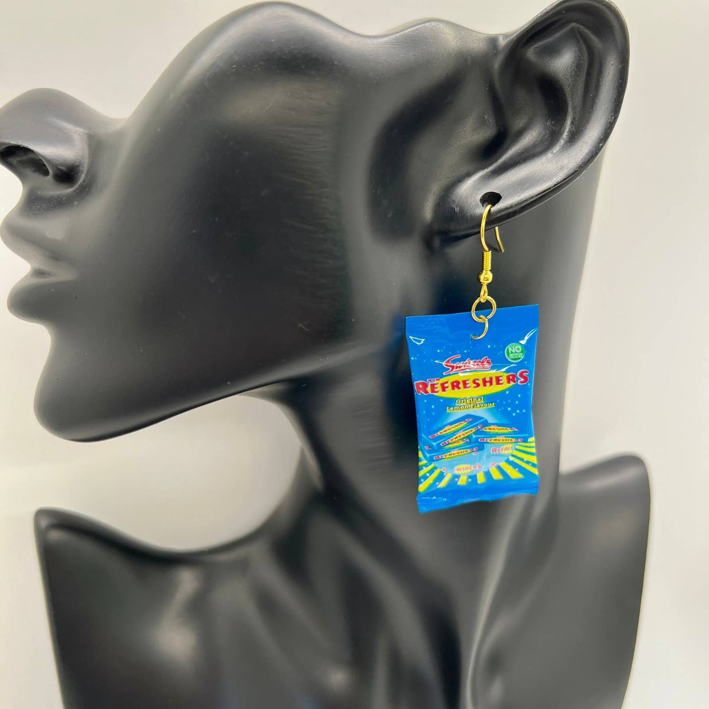 Swizzles Refreshers Lemon Candy Earrings