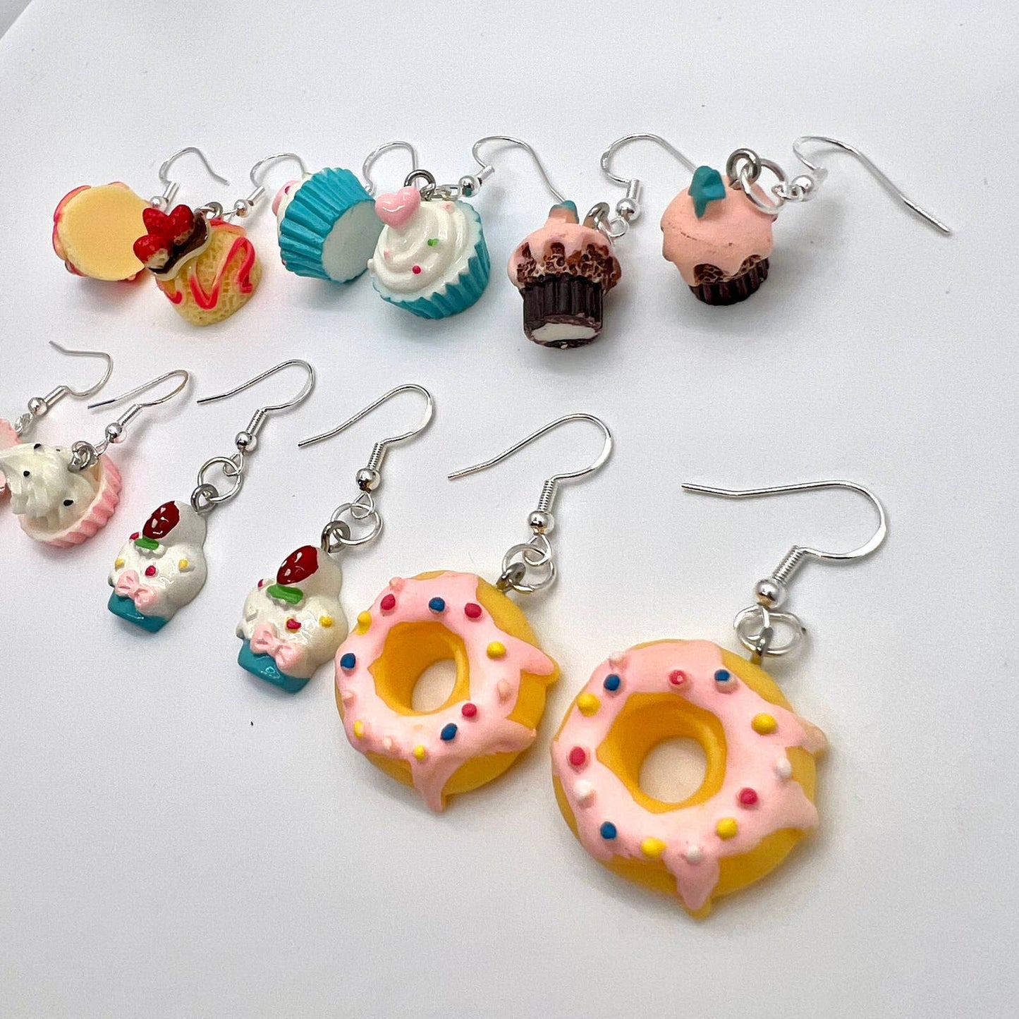 Cupcakes & Donut Earrings