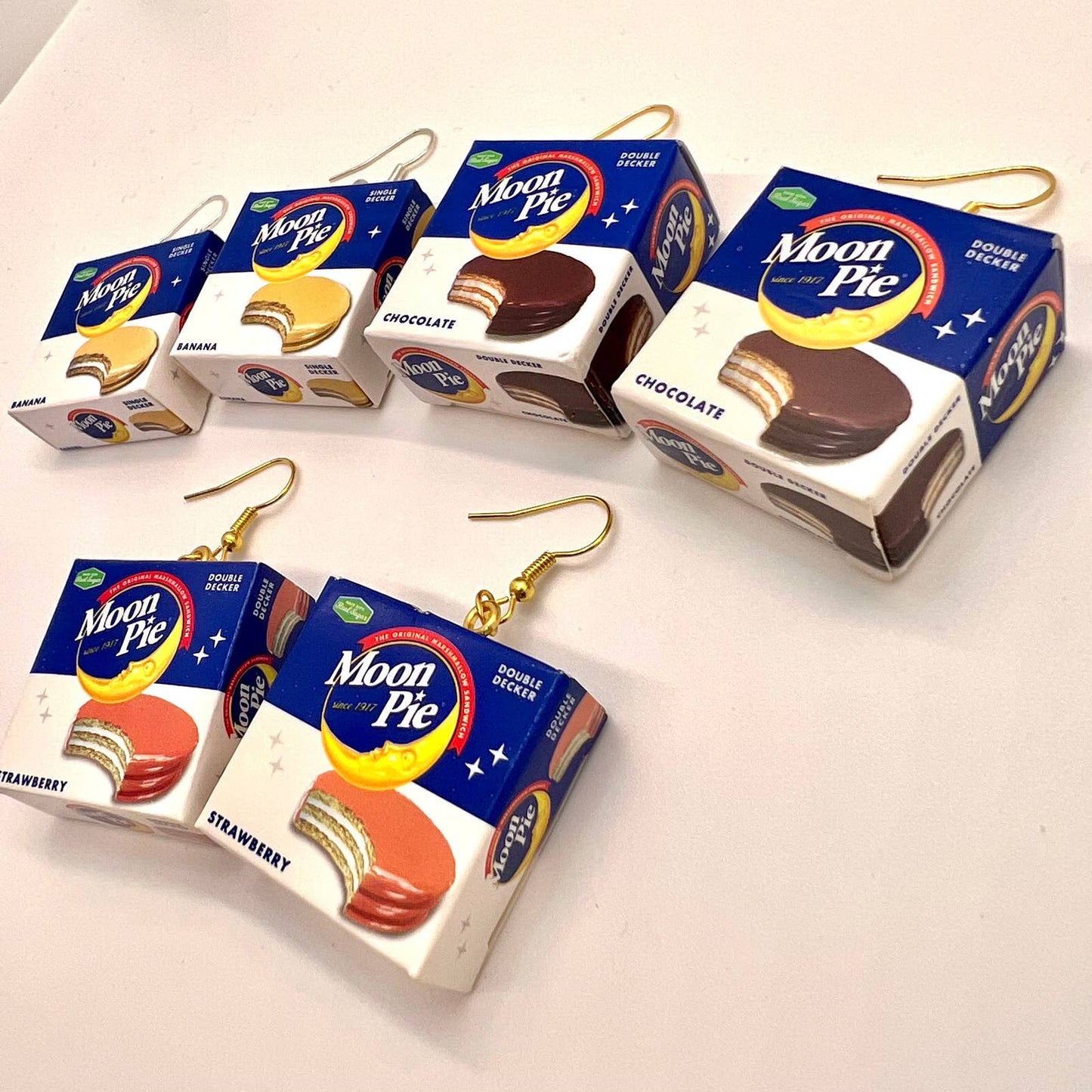 Moon Pie Earrings