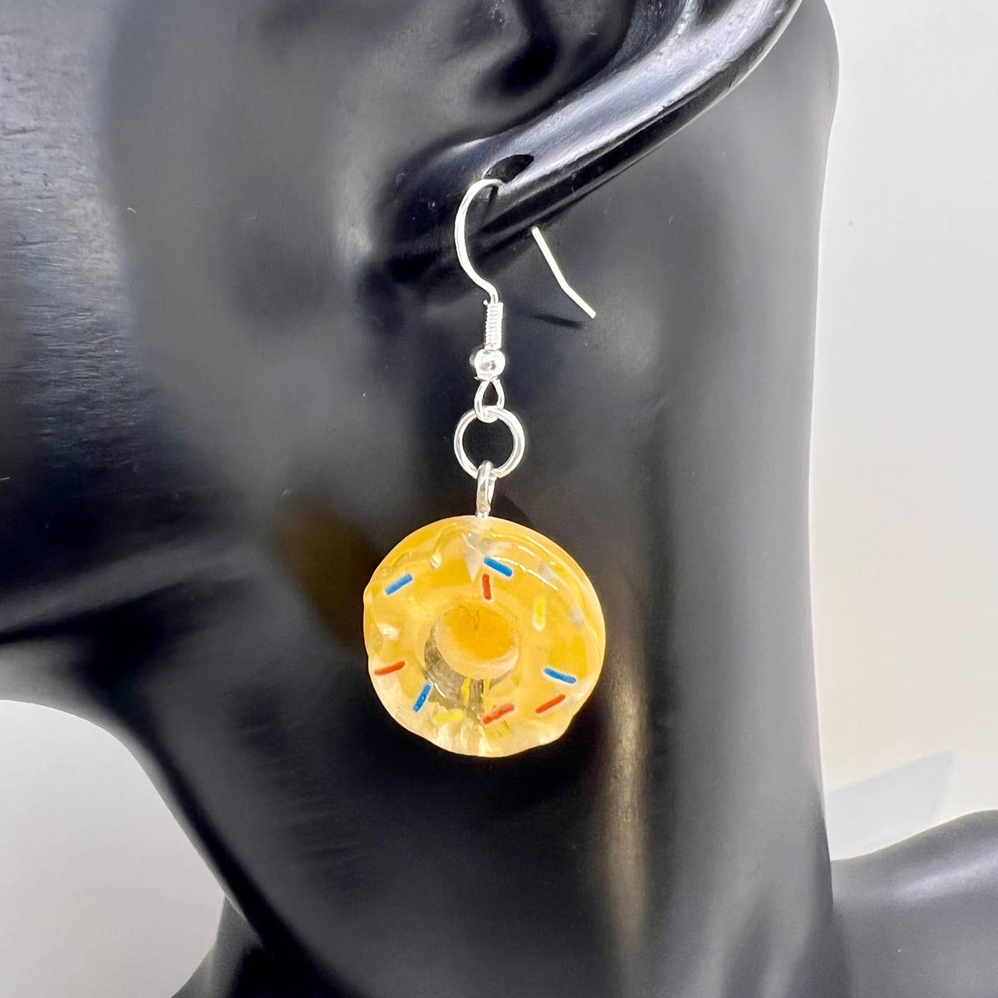 Sprinkle Donut Earrings
