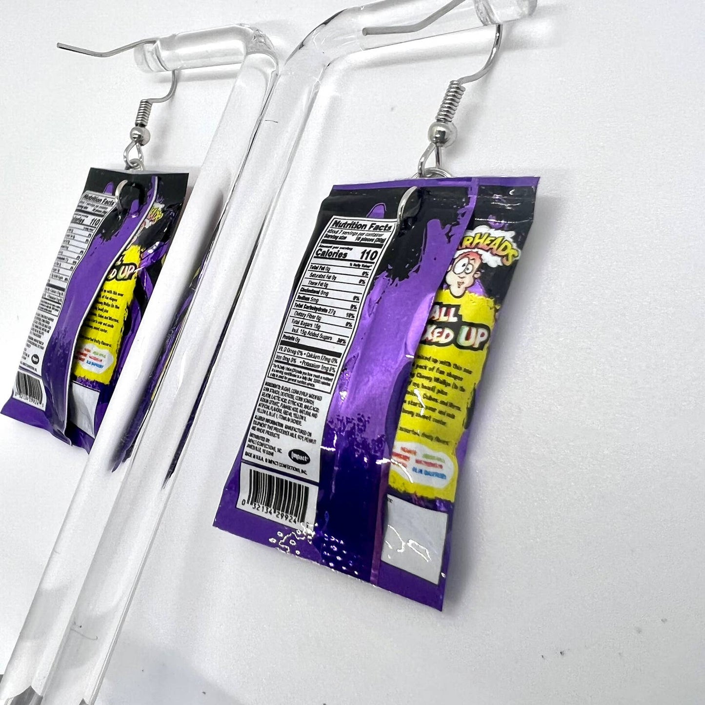 War Heads Candy Earrings