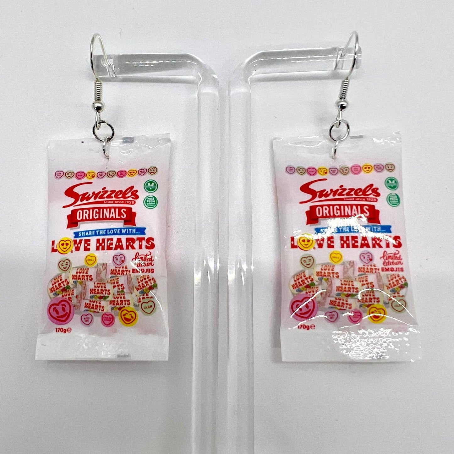 Candy Heart Earrings