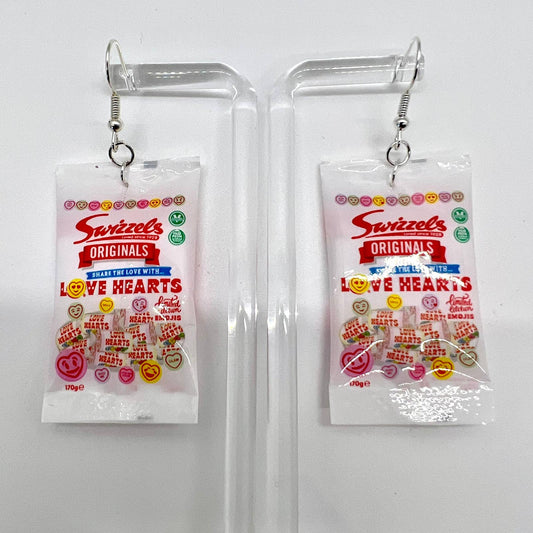 Candy Heart Earrings