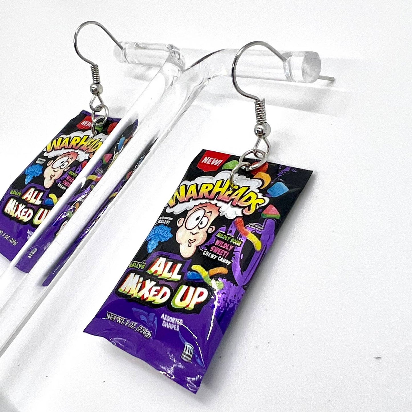 War Heads Candy Earrings