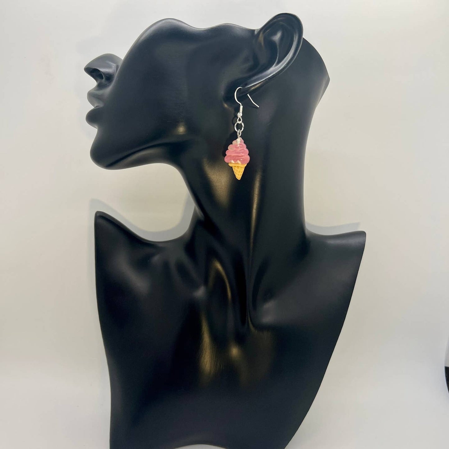 Pink Ice Cream Earrings