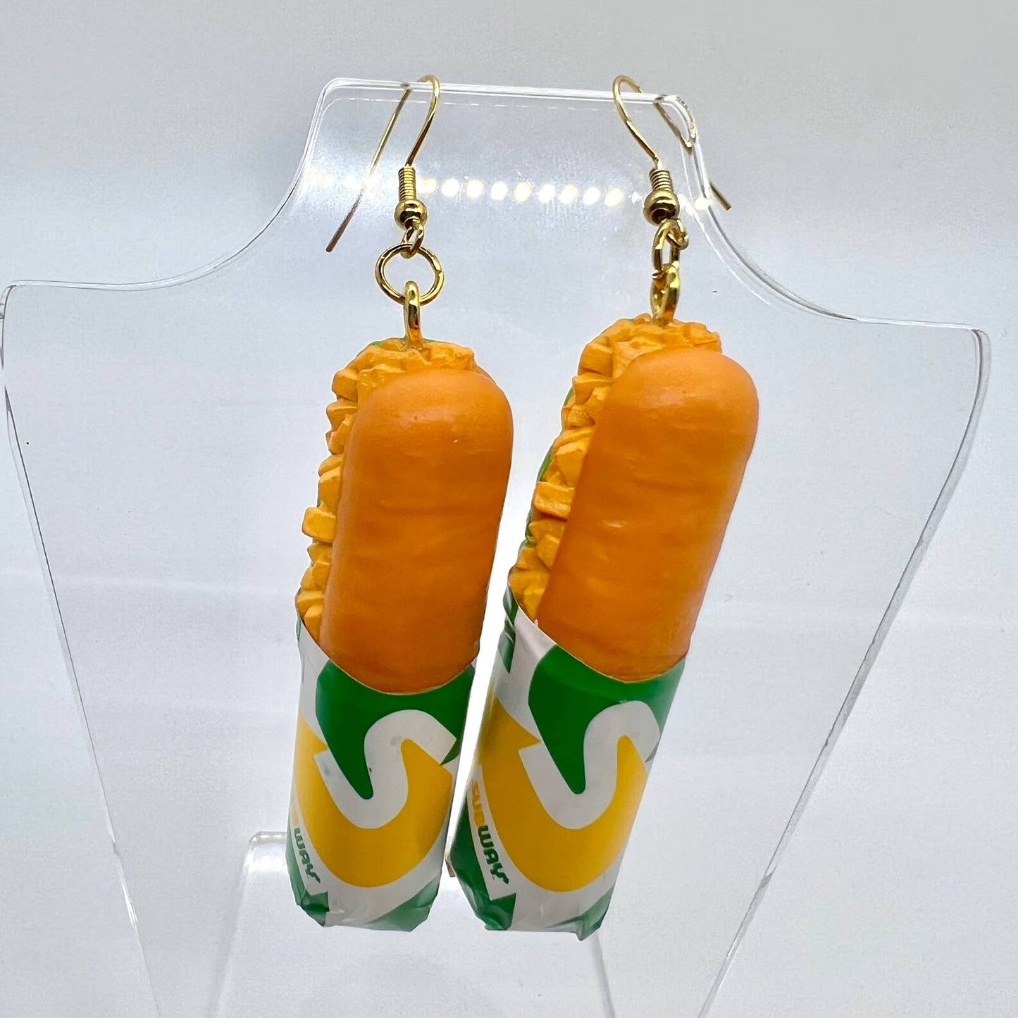 Subway Sandwich Earrings