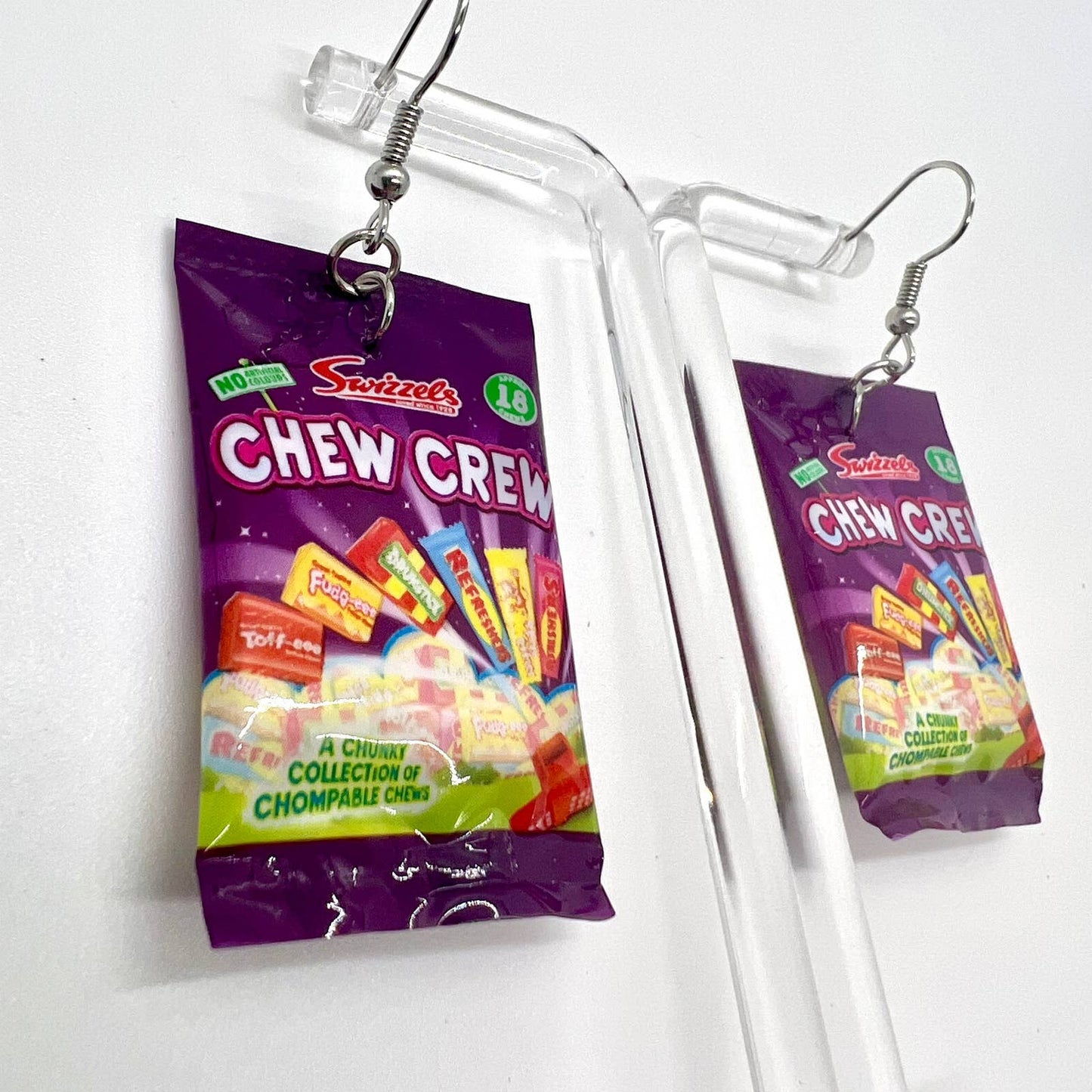 Chew Crew Gummy Earrings