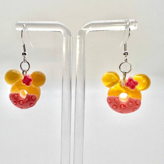 Mickey Donut Earrings