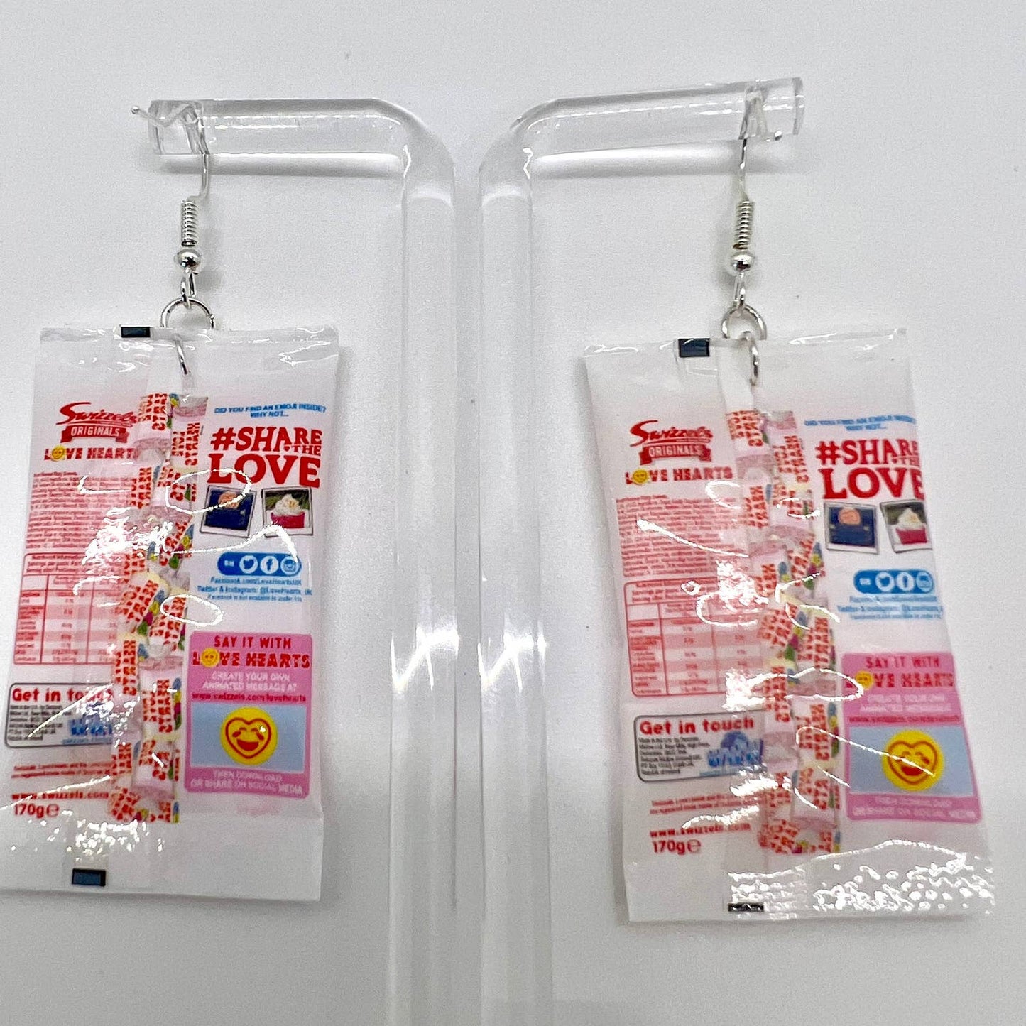 Candy Heart Earrings