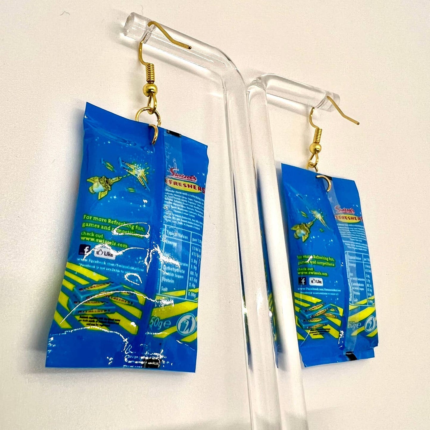Swizzles Refreshers Lemon Candy Earrings