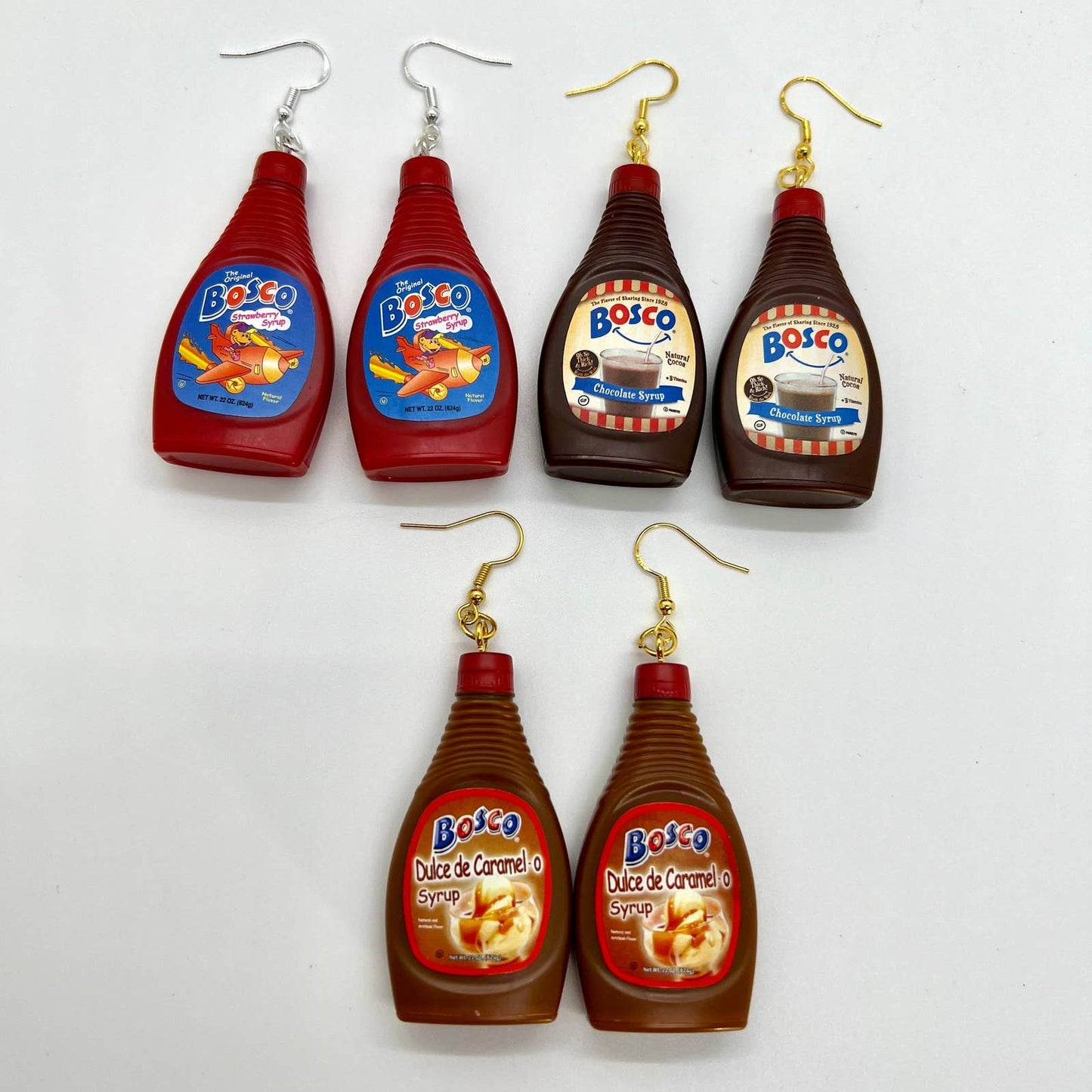 Ice Cream Syrup Earrings