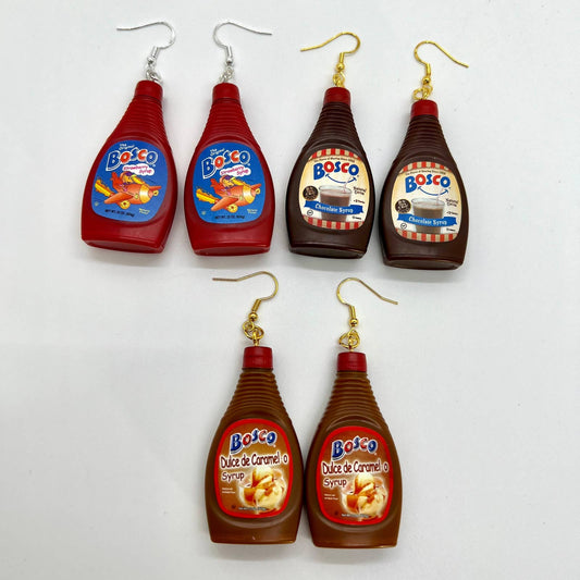 Ice Cream Syrup Earrings