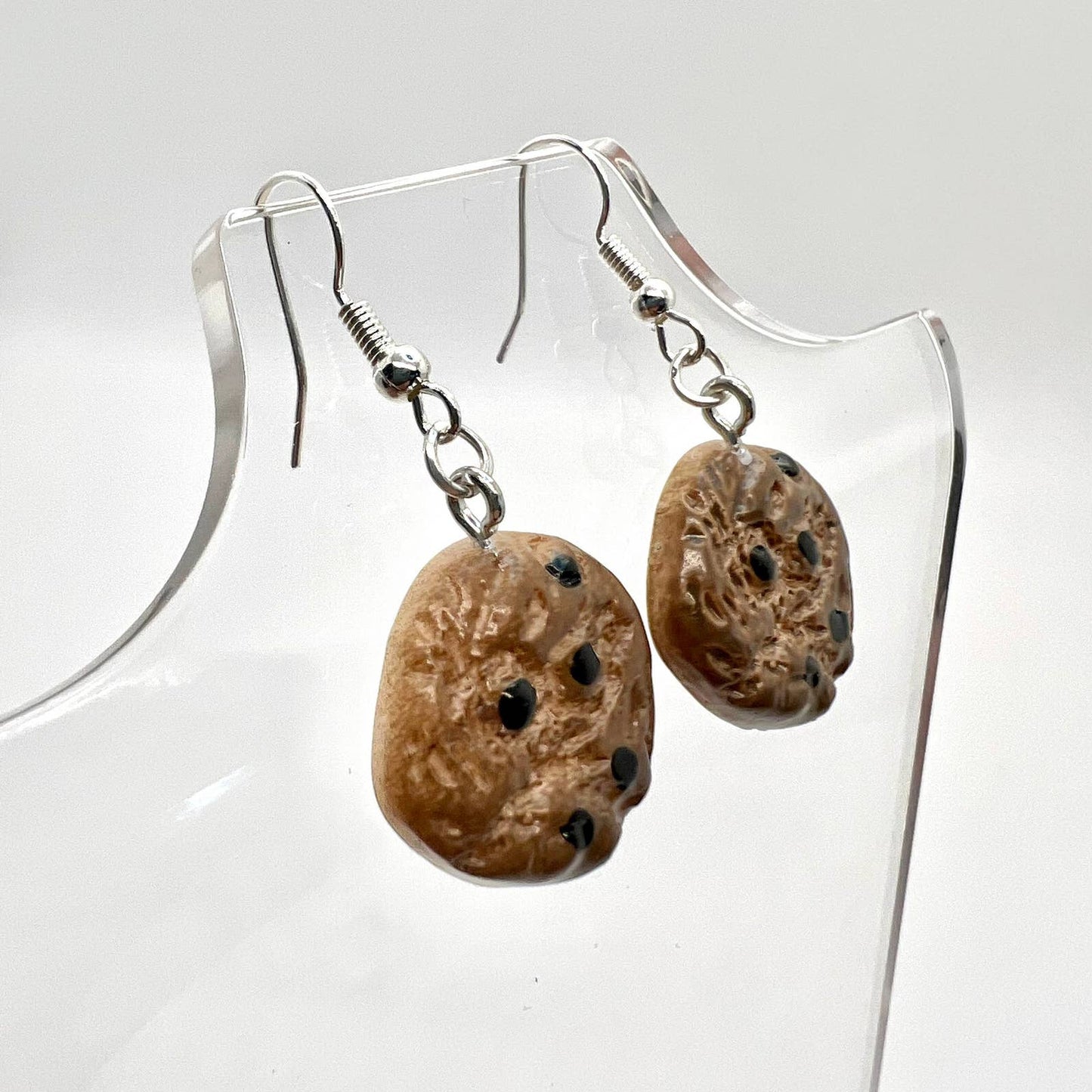 Chocolate Chip Cookie Earrings