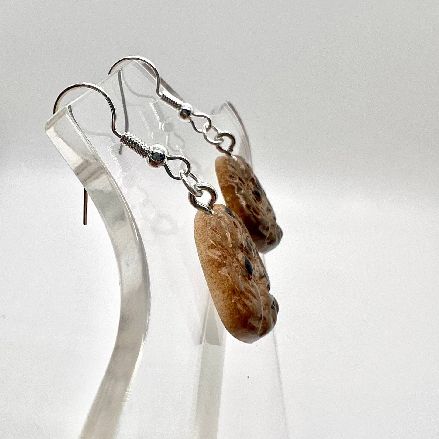Chocolate Chip Cookie Earrings