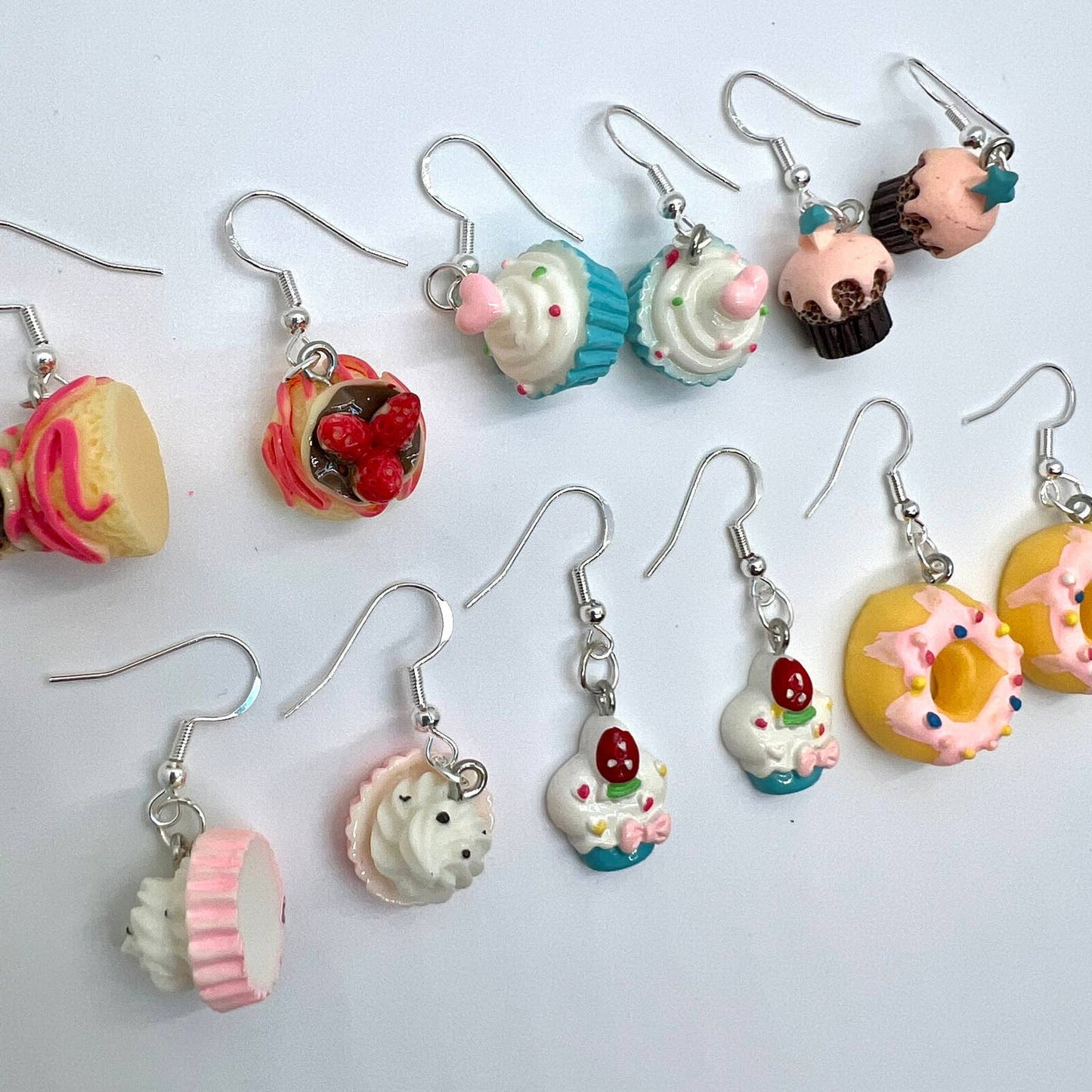 Cupcakes & Donut Earrings