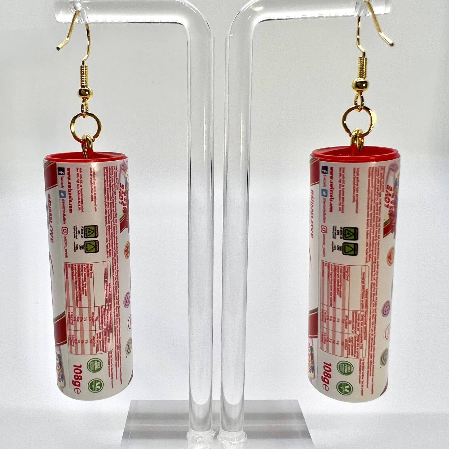 Candy Heart Earrings