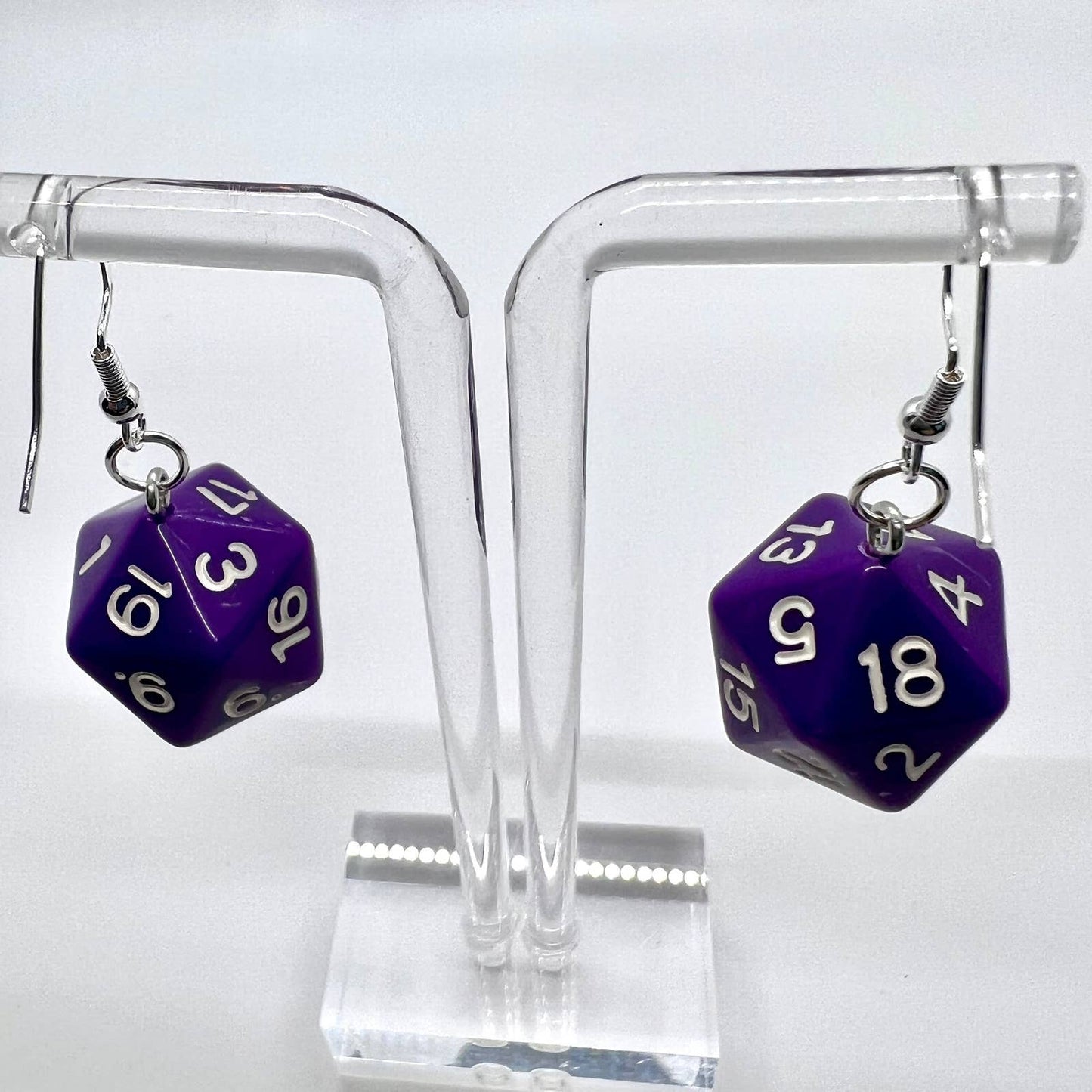 D20 Dice Earrings