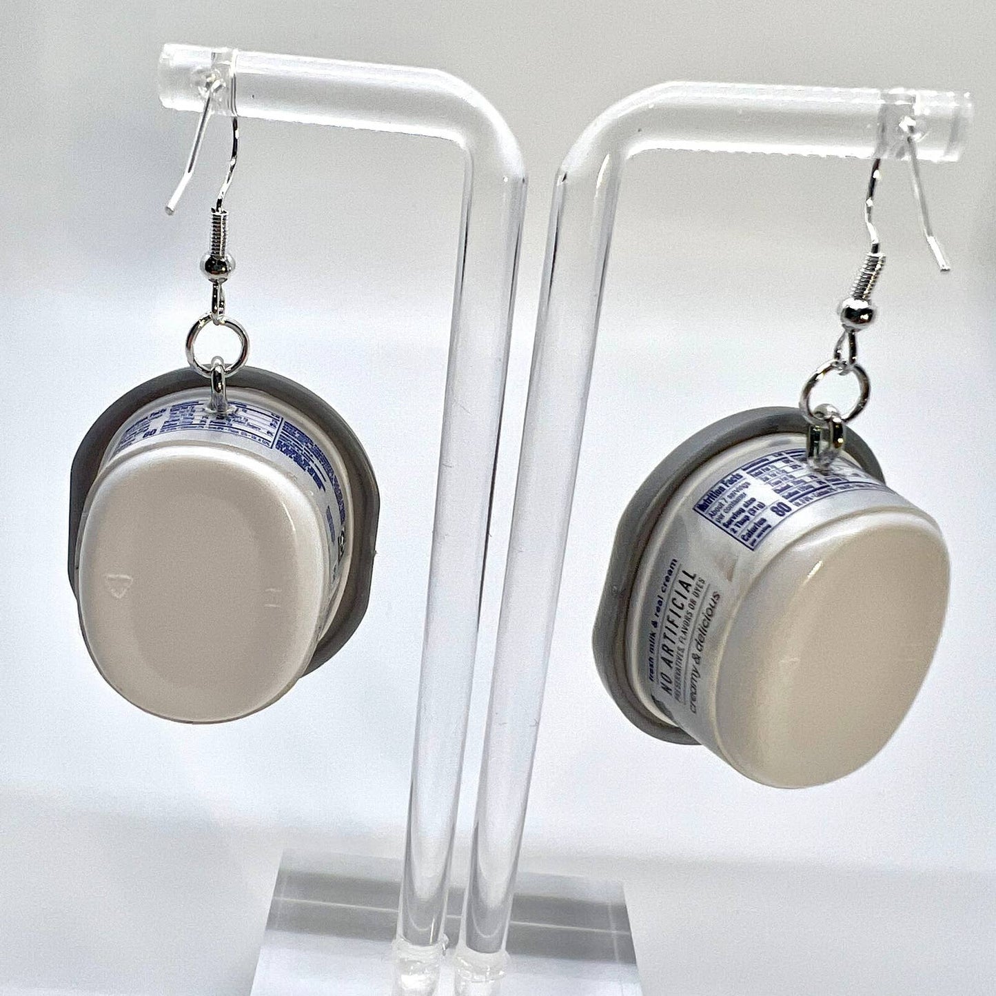 Philadelphia Cream Cheese Earrings