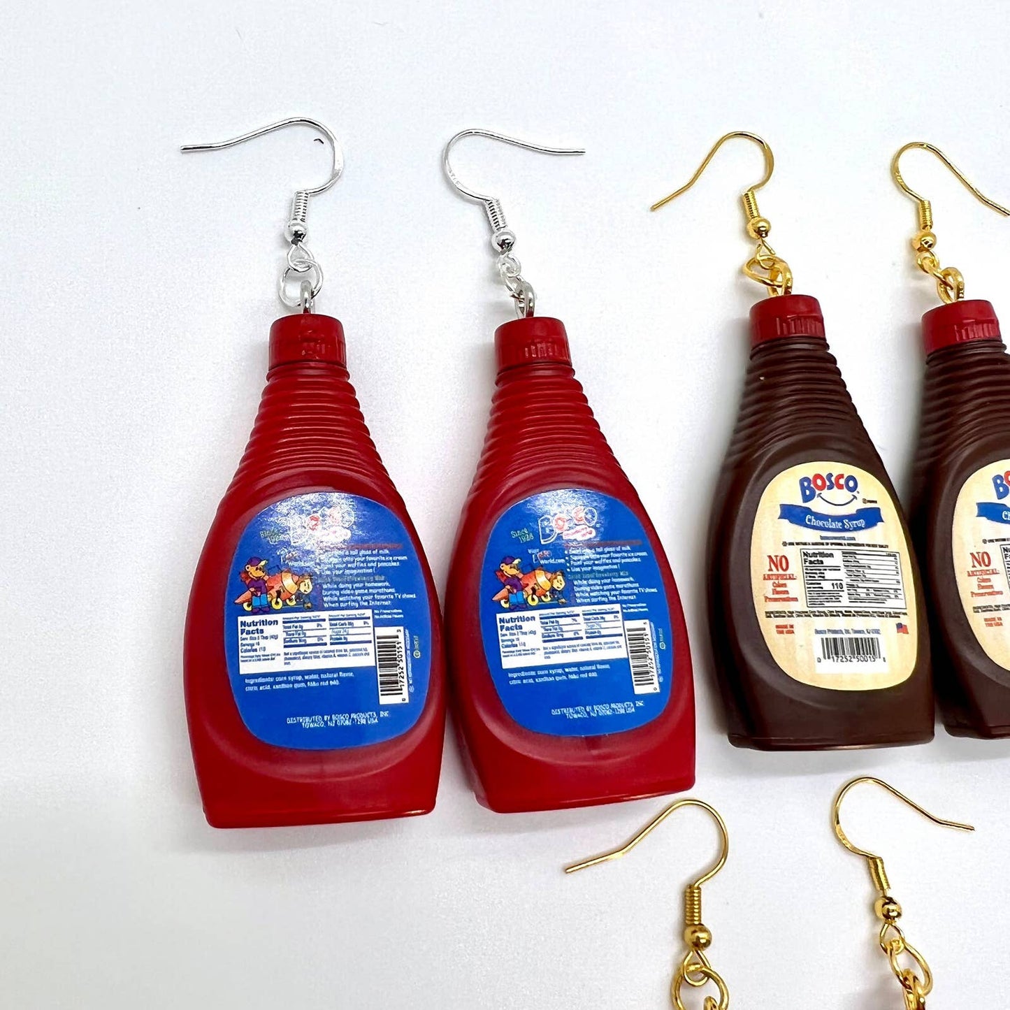 Ice Cream Syrup Earrings