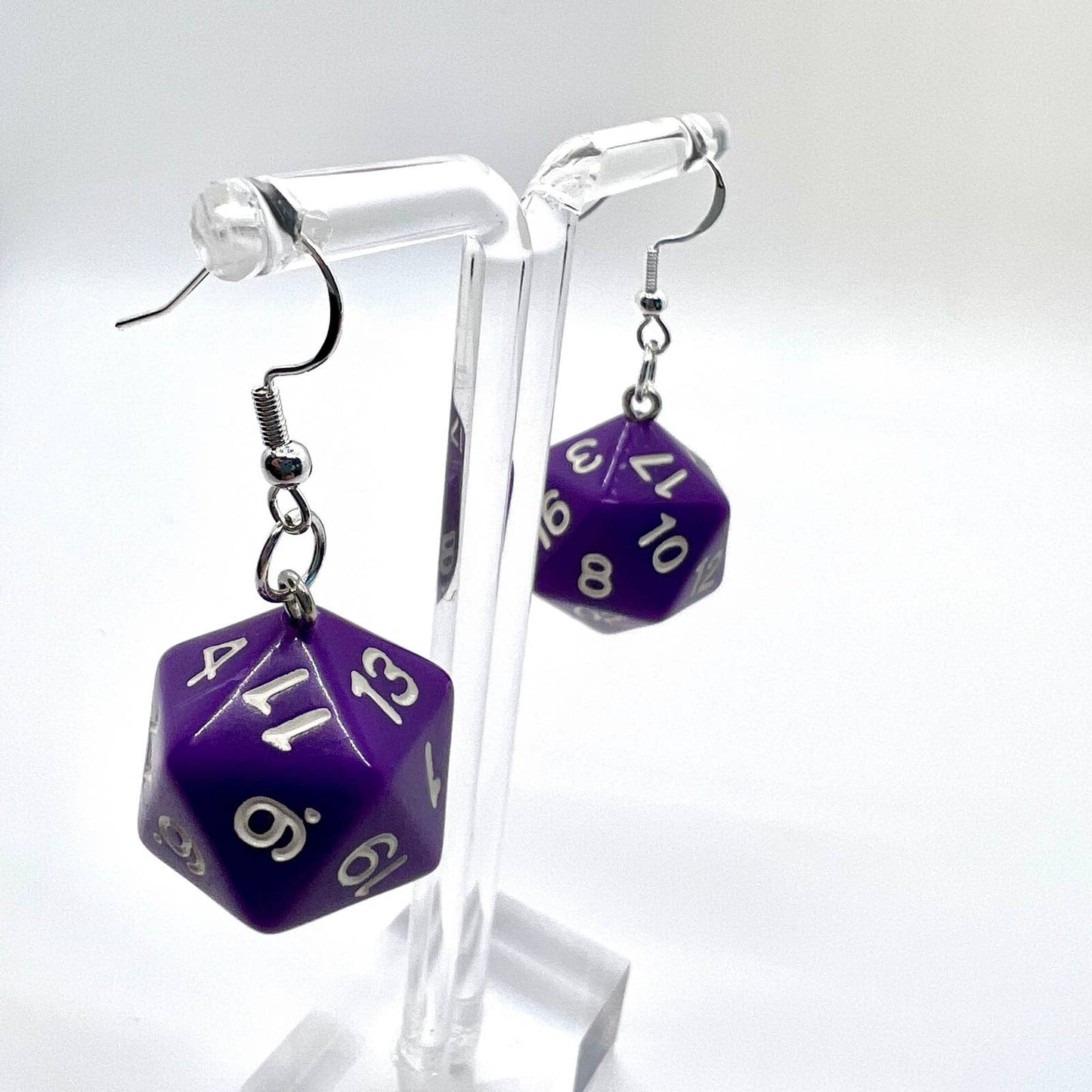 D20 Dice Earrings