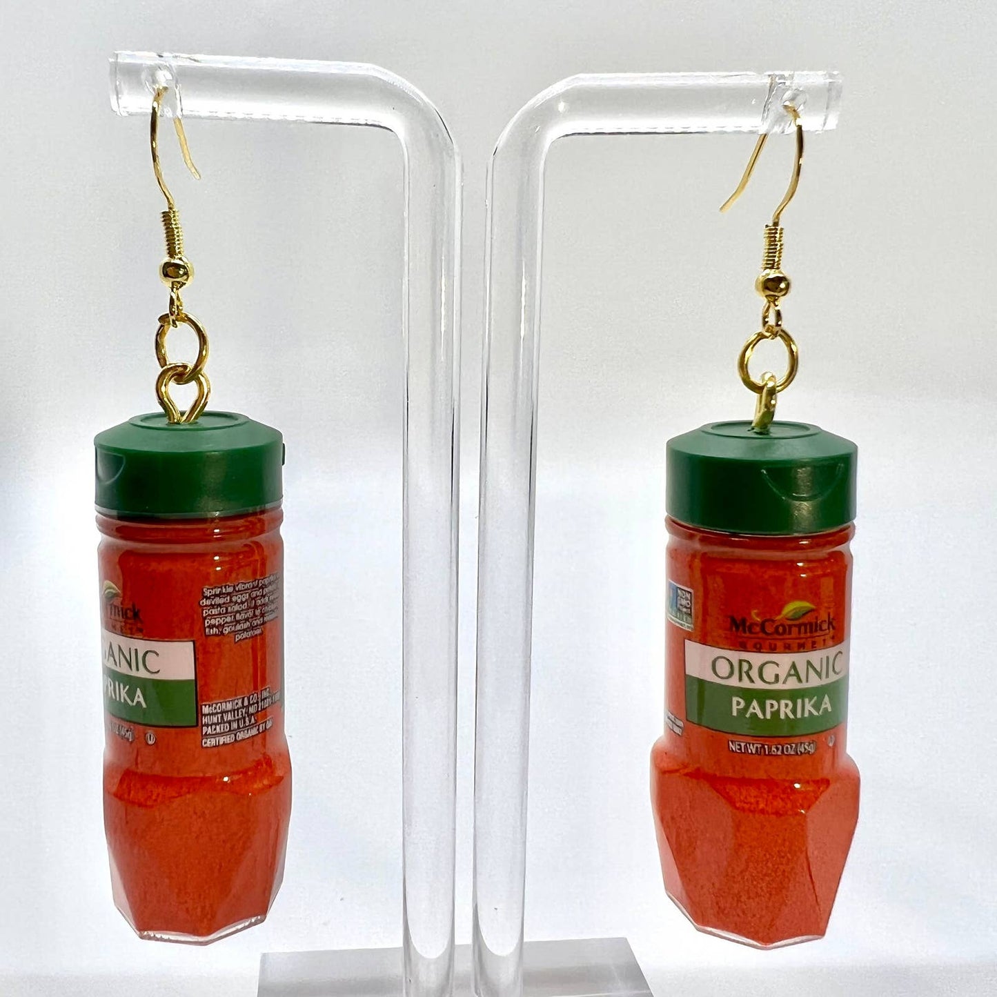 Spice Earrings - Thyme & Paprika