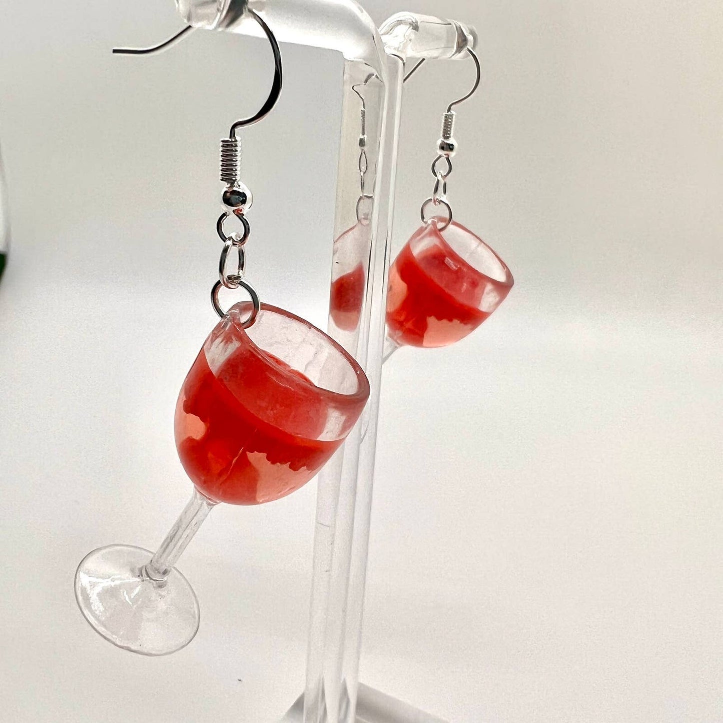 Wine Glass Earrings