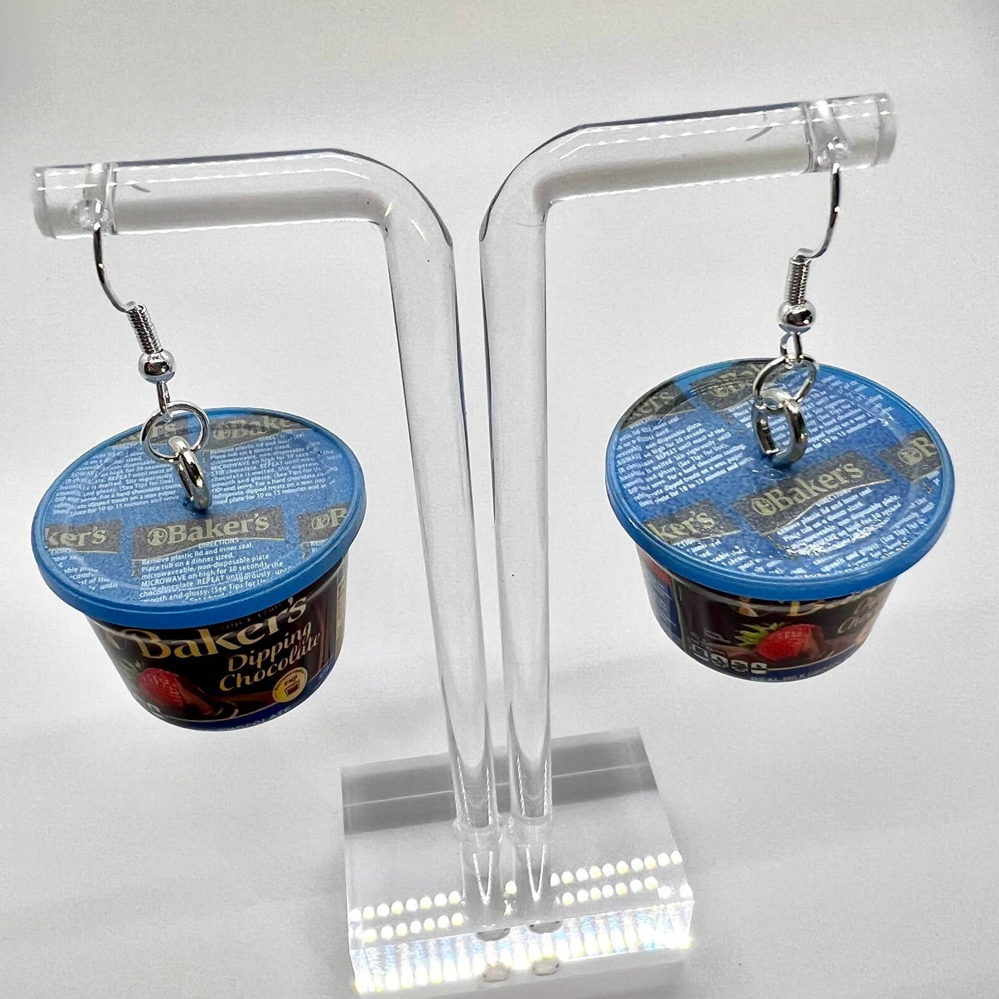 Bakers Chocolate Earrings