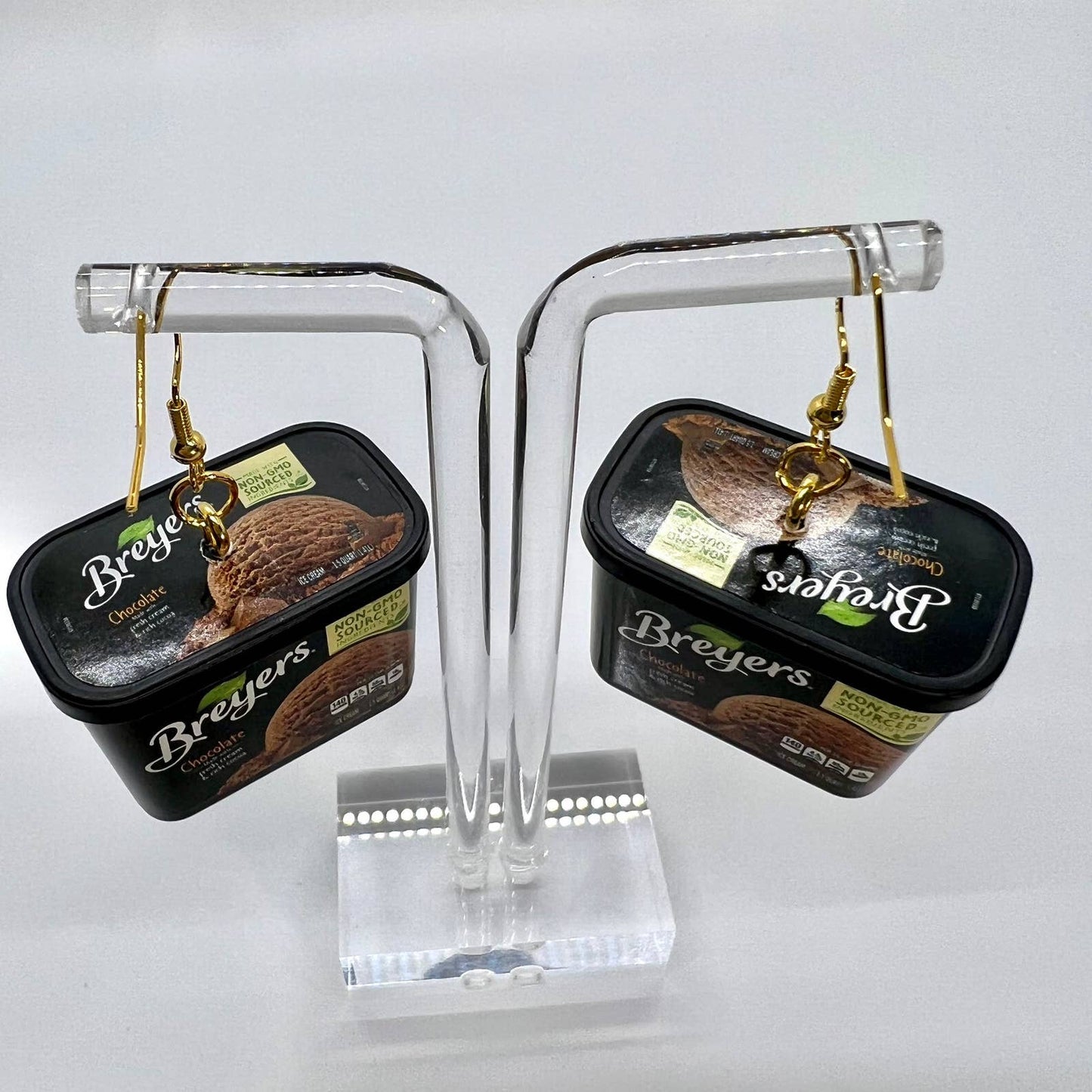Breyers Ice Cream Earrings