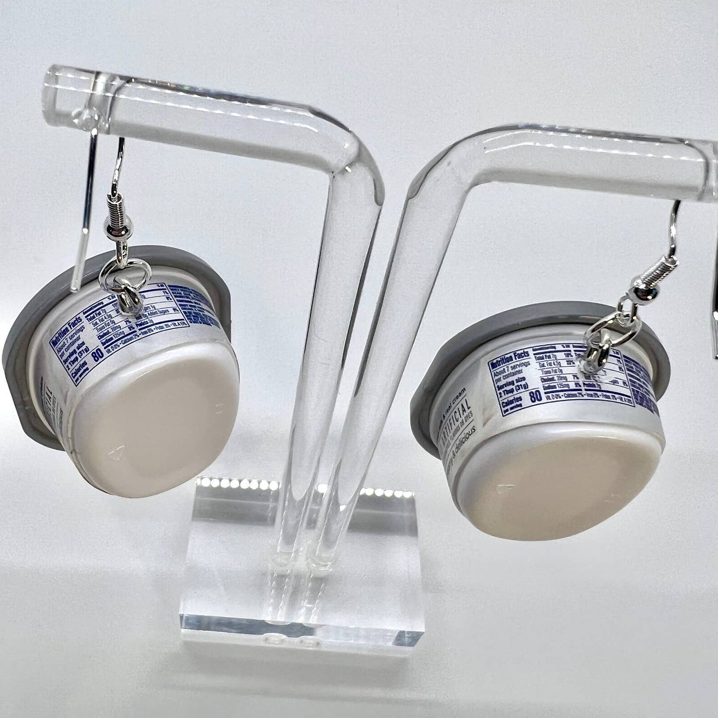 Philadelphia Cream Cheese Earrings