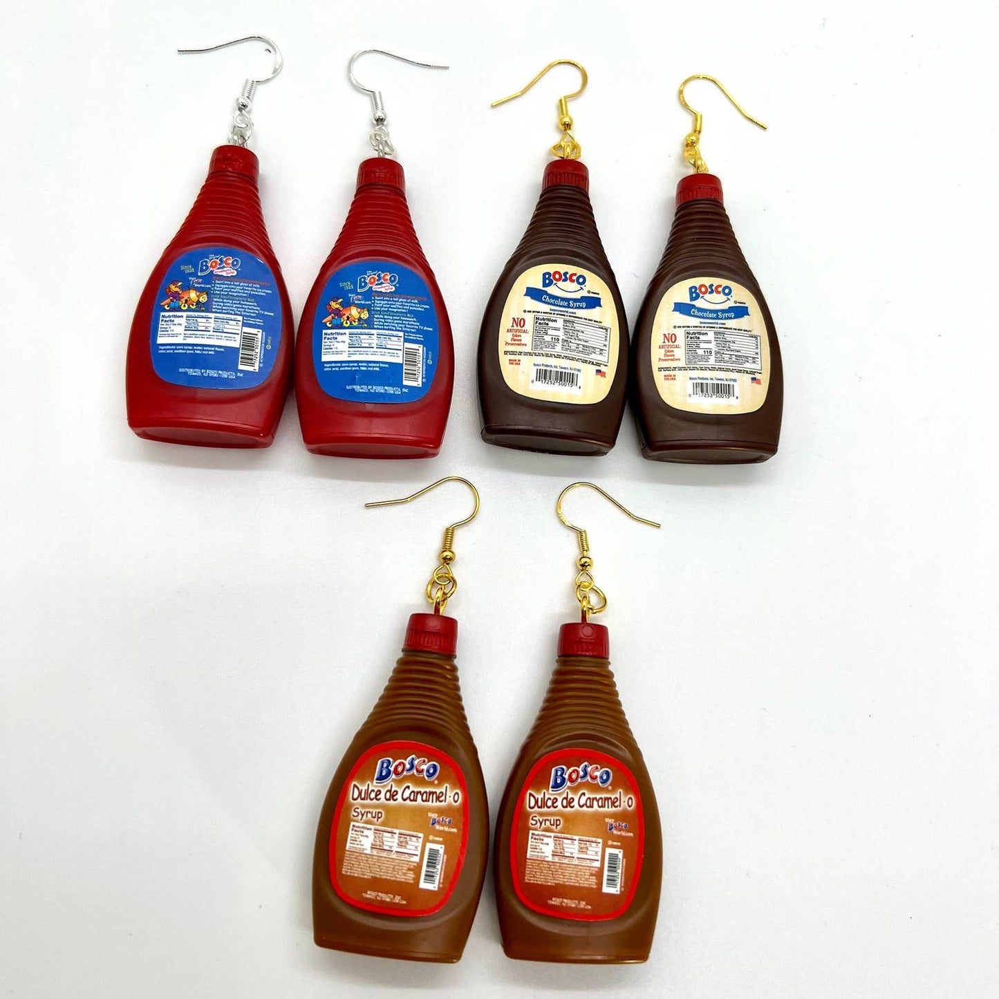 Ice Cream Syrup Earrings