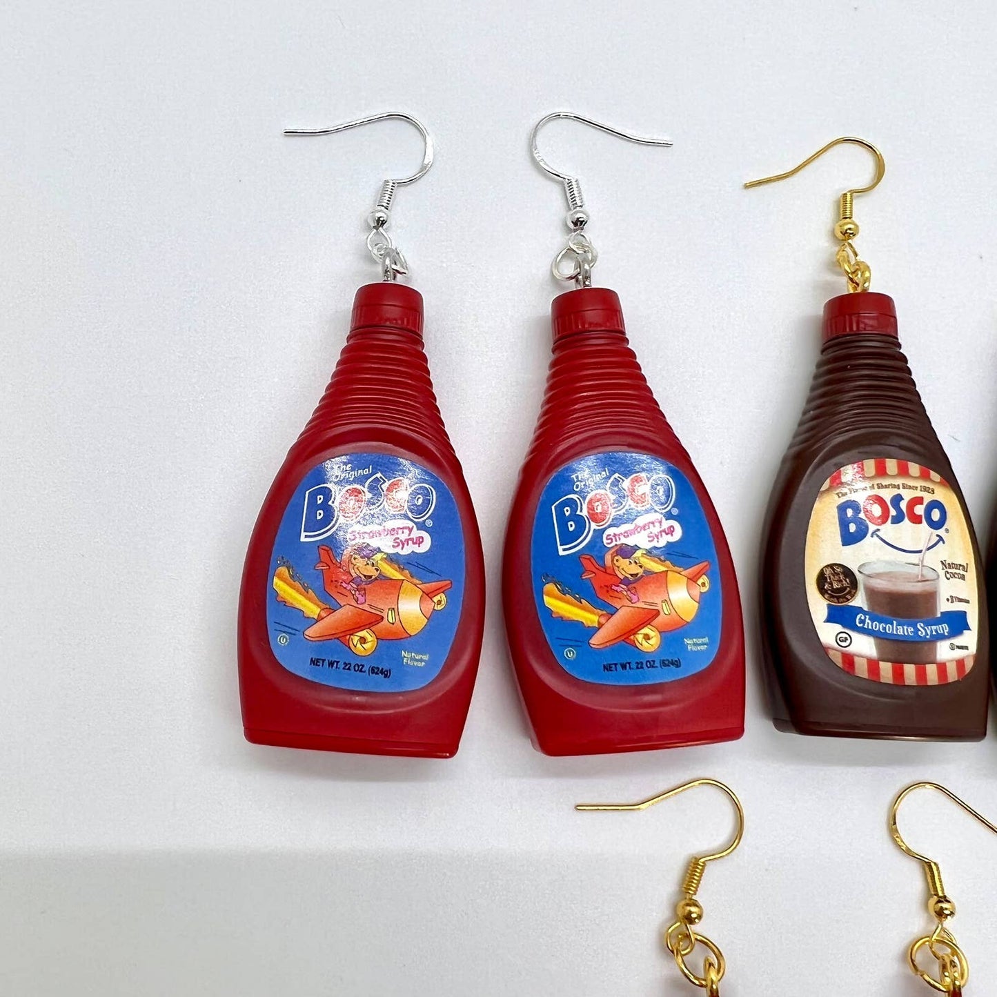Ice Cream Syrup Earrings