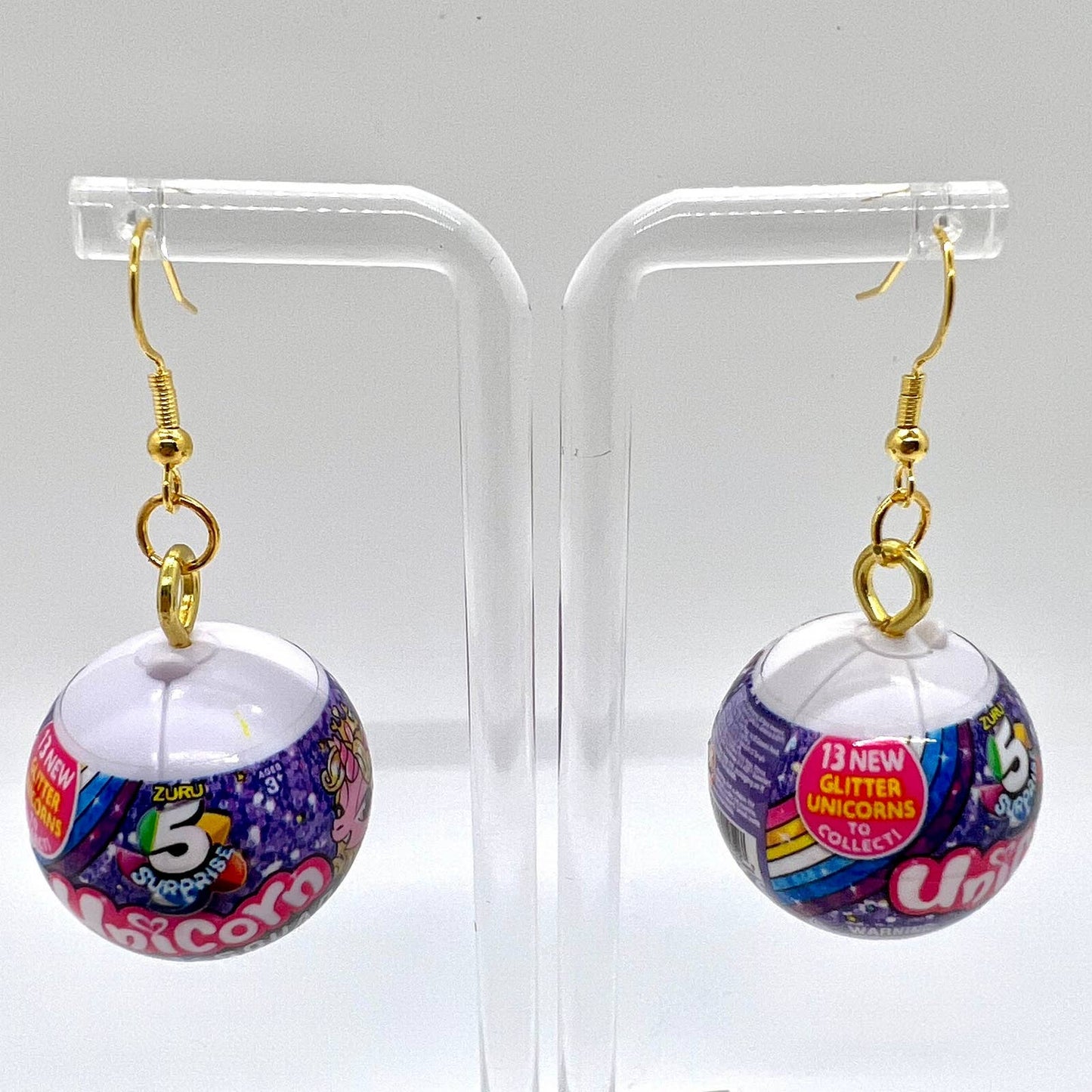 Unicorn Squad Ball Earrings