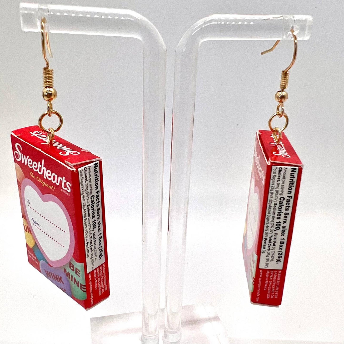 Valentines Day Heart Earrings