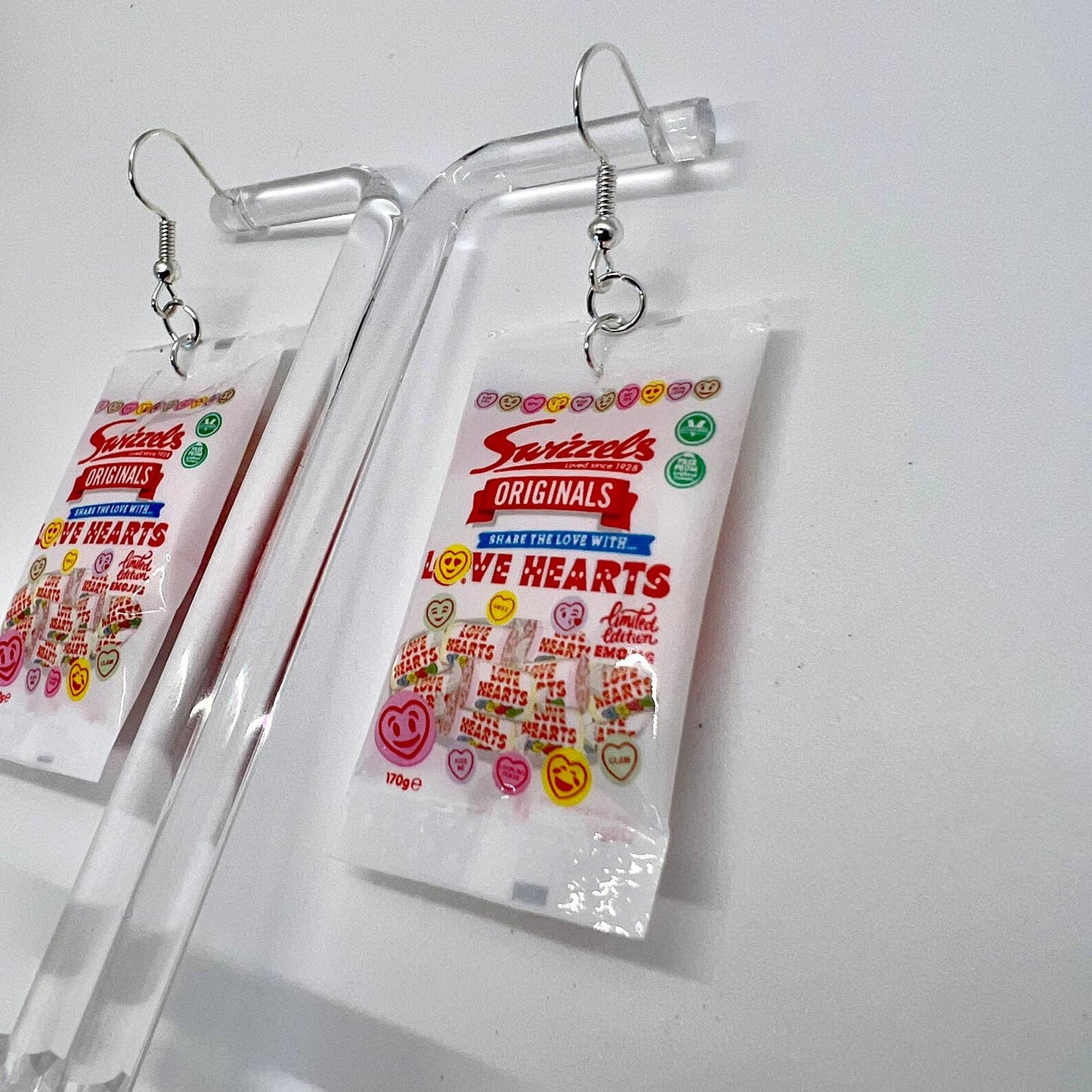 Candy Heart Earrings