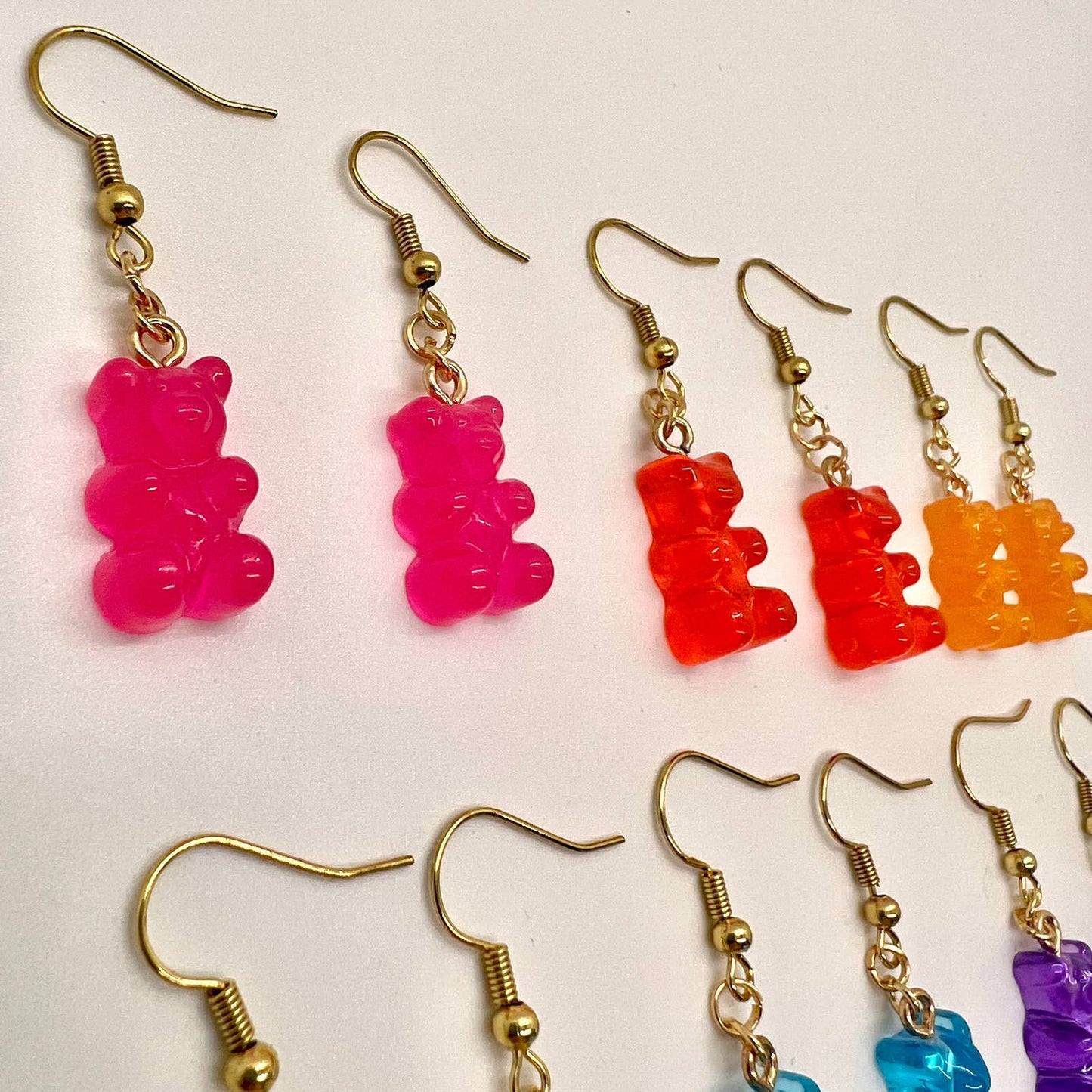 Mini Gummy Bear Earrings