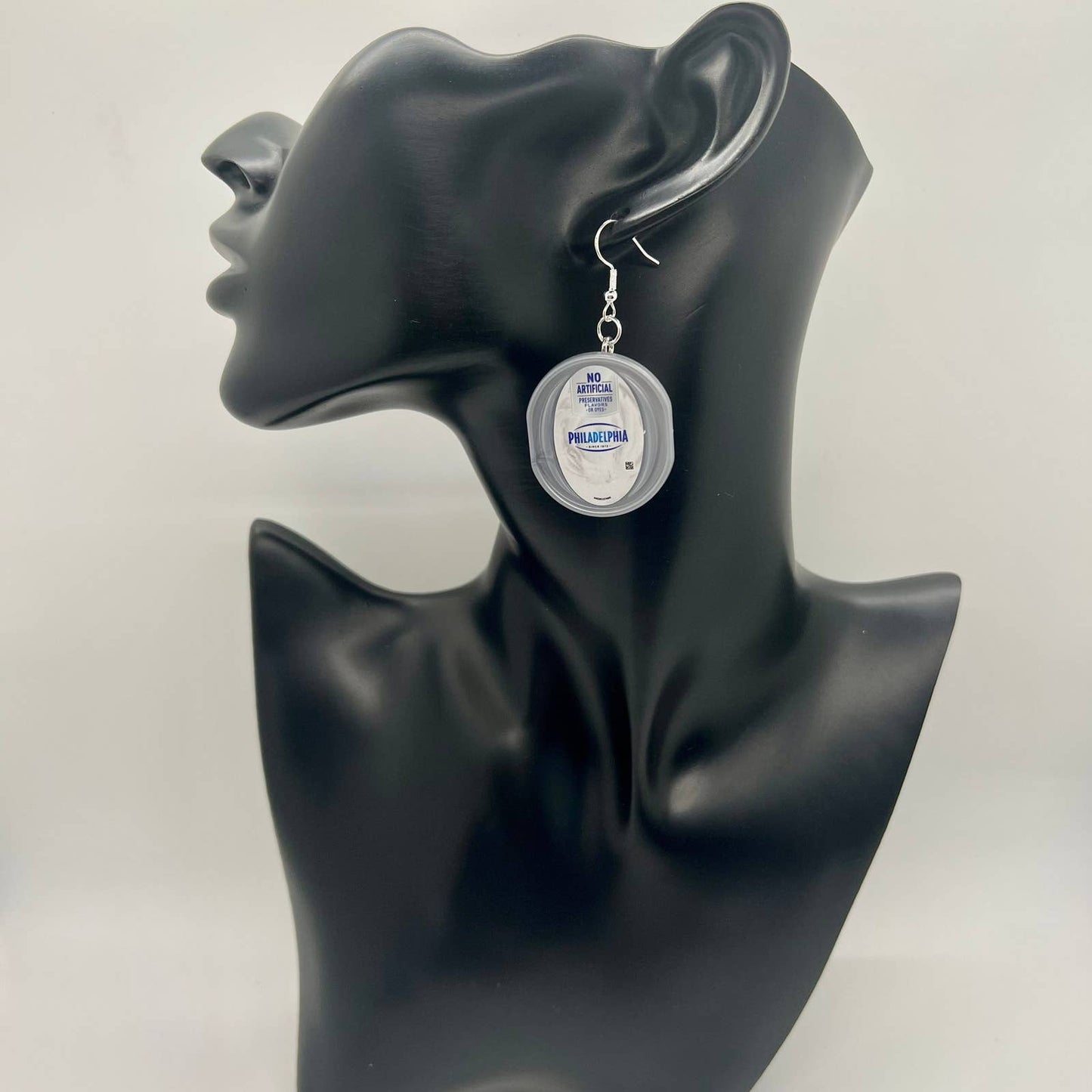 Philadelphia Cream Cheese Earrings