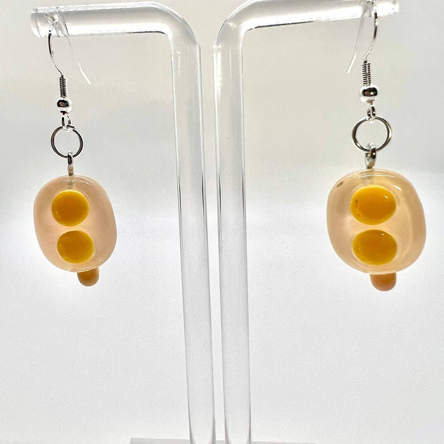 Fried Egg Earrings