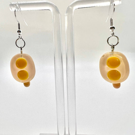 Fried Egg Earrings