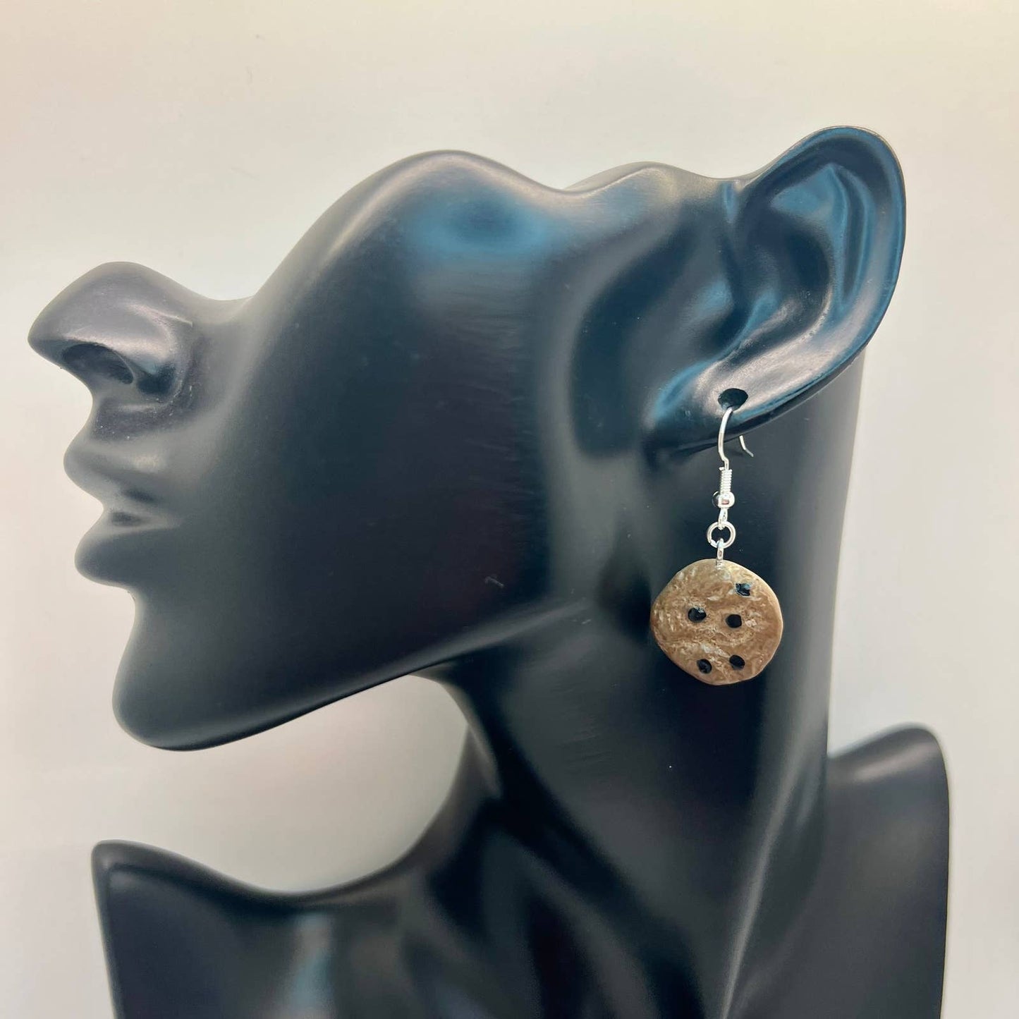 Chocolate Chip Cookie Earrings